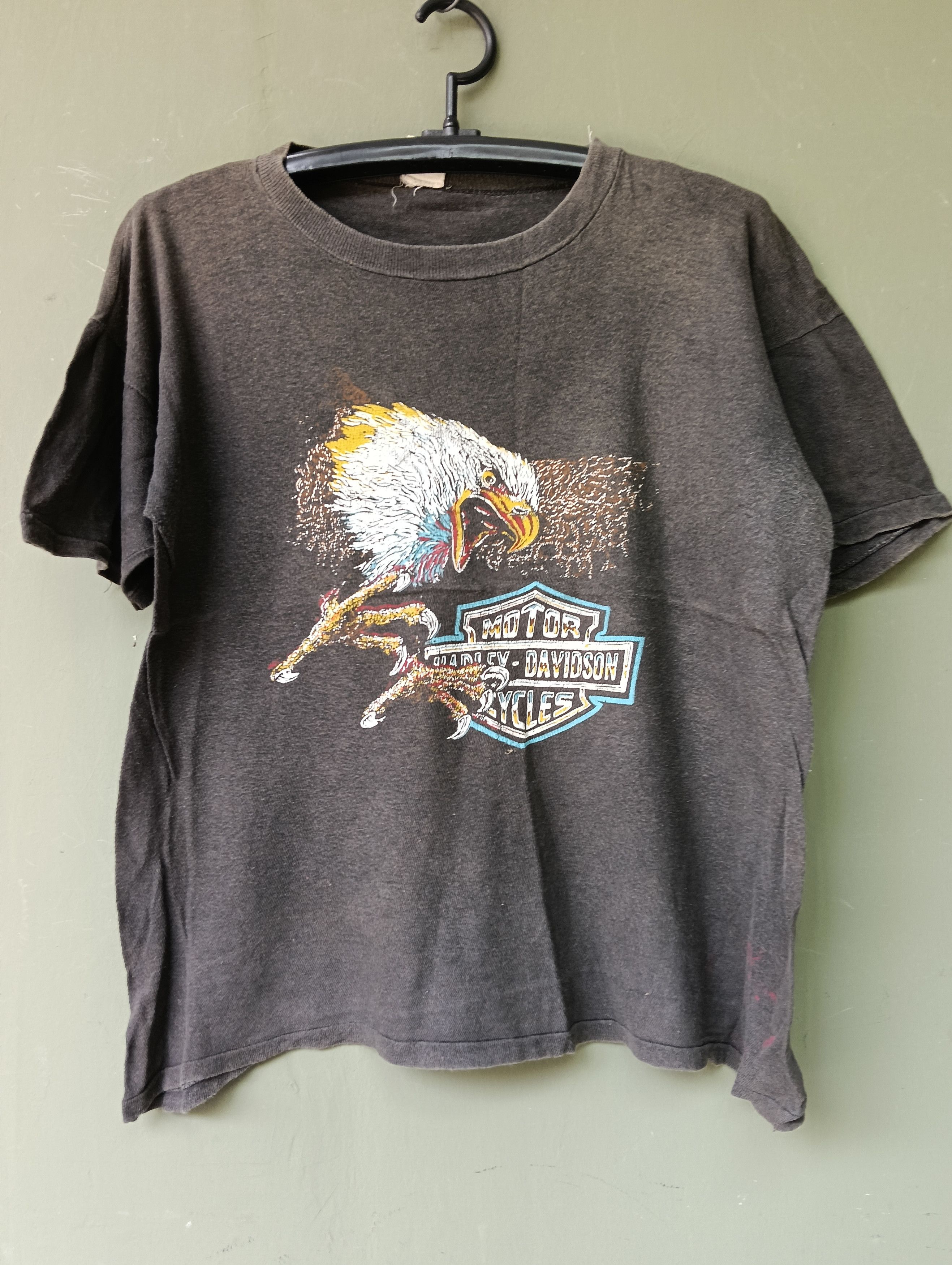 Harley Davidson × Vintage Harley Davidson eagles vintage t shirt 