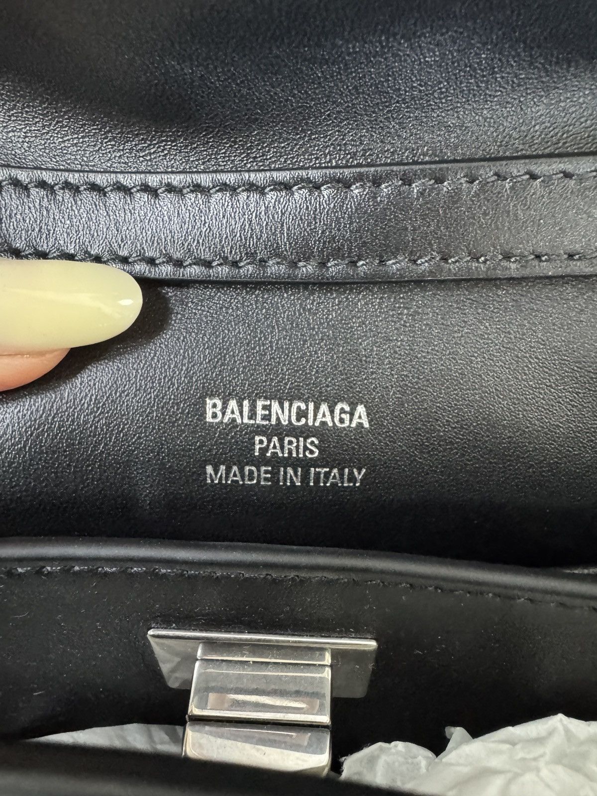 Balenciaga Balenciaga Rodeo Mini Leather Tote Bag Size ONE SIZE - 9 Thumbnail