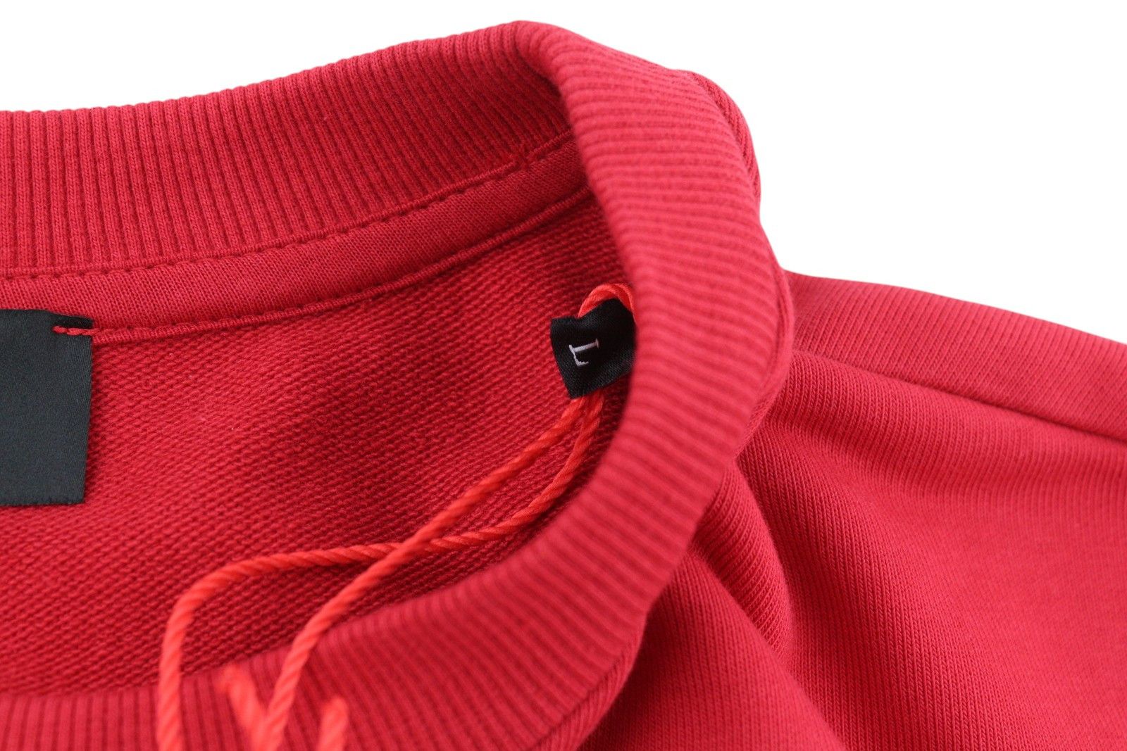 Diesel S-GINN-K25 L Red Front Logo Sweatshirt 41018 Size US L / EU 52-54 / 3 - 6 Thumbnail