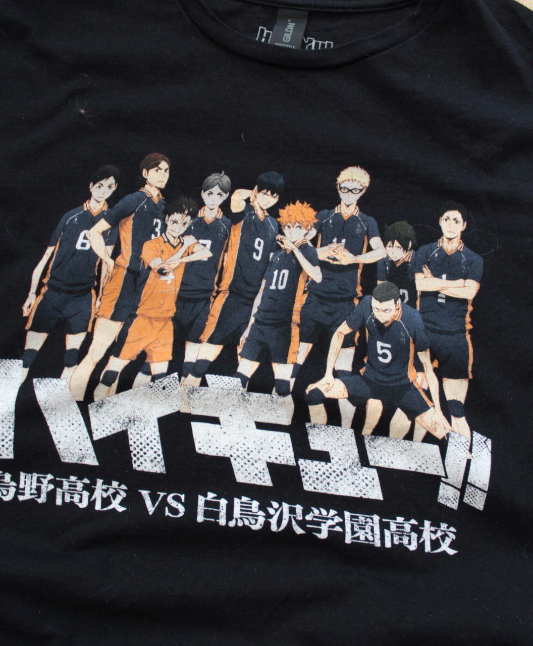 Anime 🔥 Haikyuu 3rd Season Anime Manga T Shirt Volleyball Japan Size US L / EU 52-54 / 3 - 3 Thumbnail
