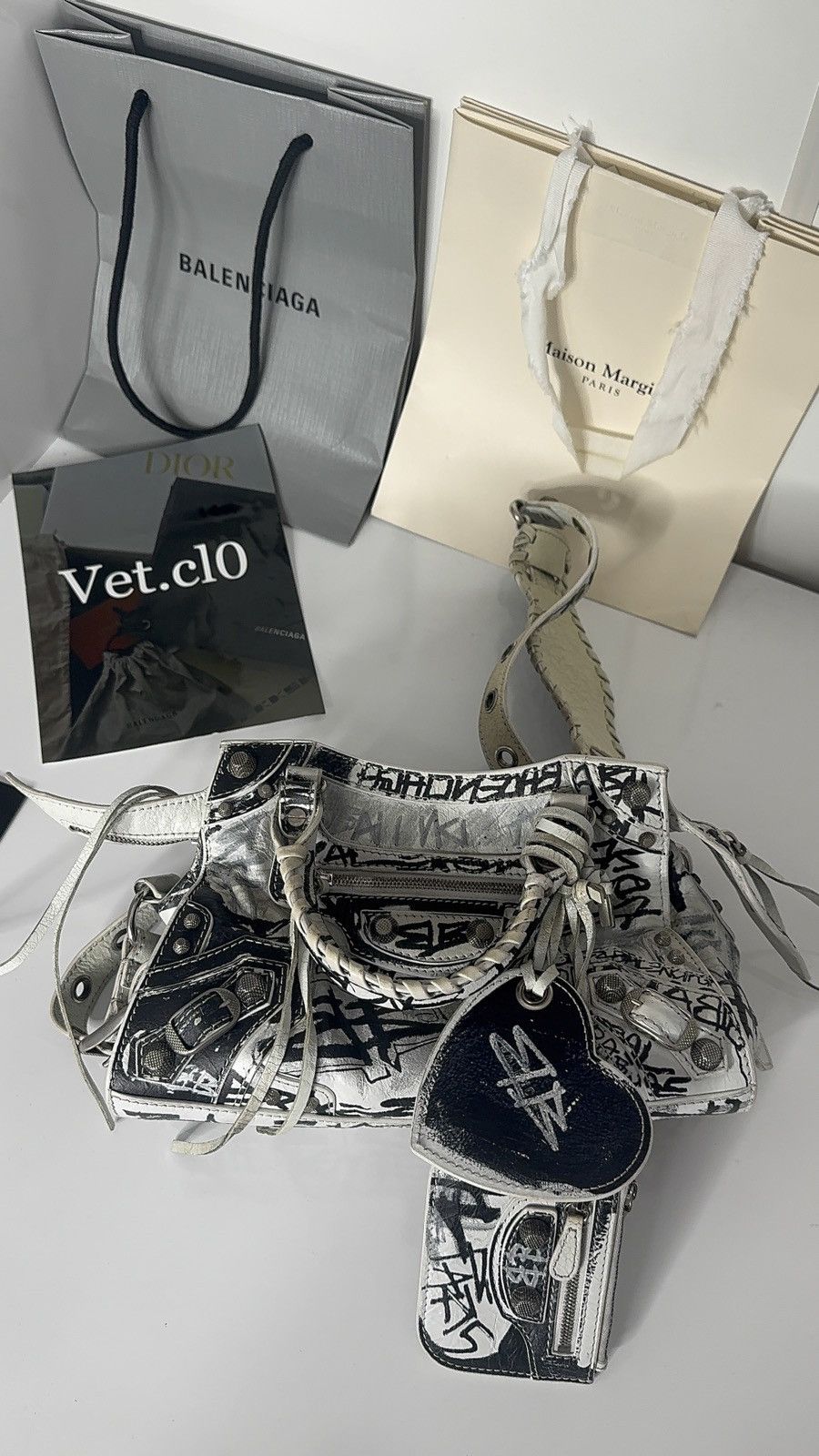 Balenciaga ✅Balenciaga Neo Cagole Graffiti XS Size ONE SIZE - 5 Thumbnail