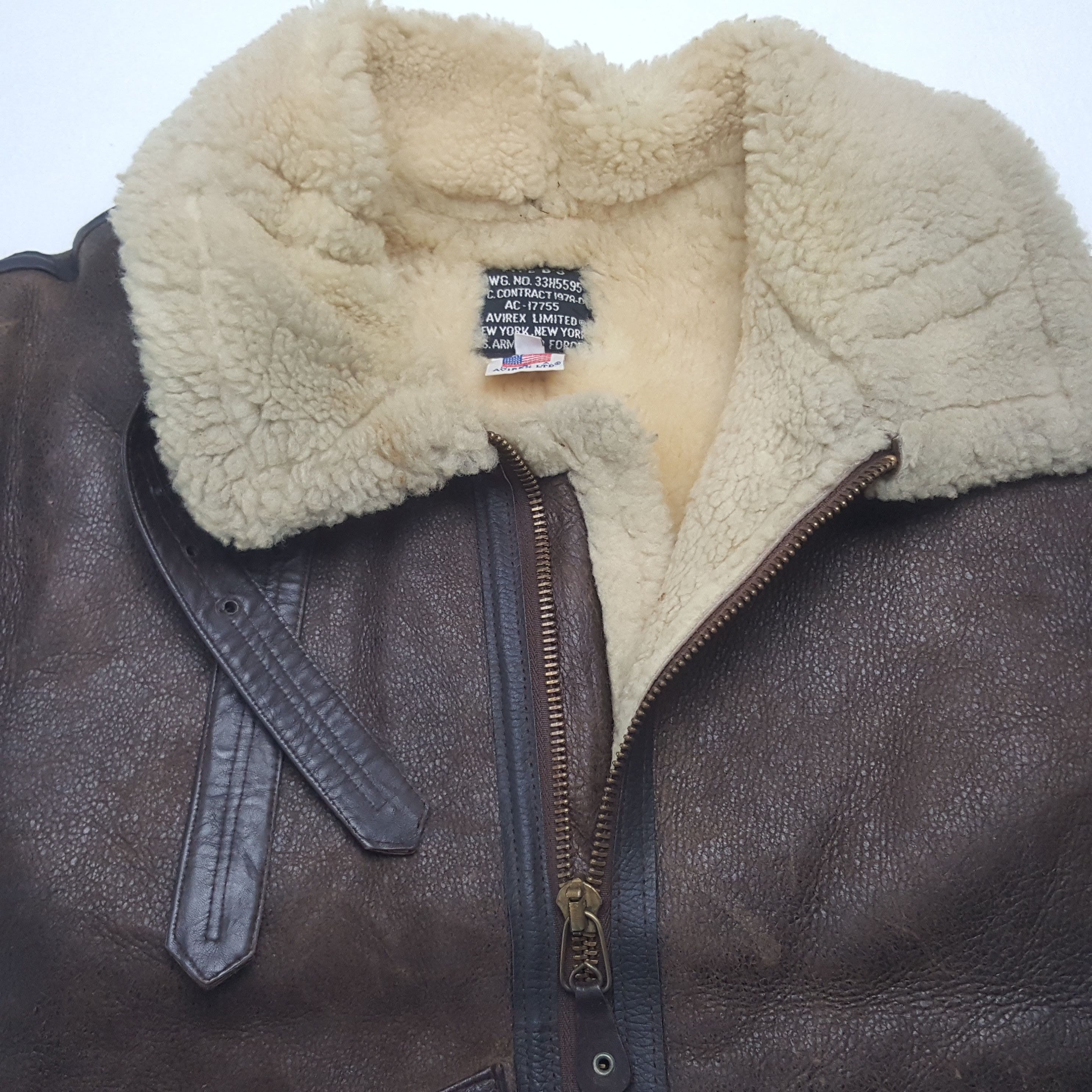 Avirex Vintage Avirex U.S. Air Force Winter Leather Jacket C303N10 Size US M / EU 48-50 / 2 - 4 Thumbnail