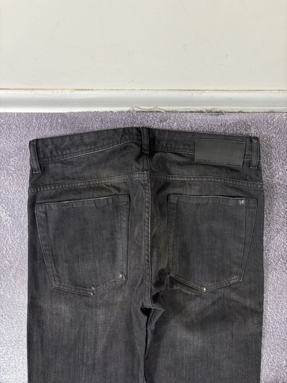 Diesel Black Gold Diesel Black Gold NWT Excess Black Straight Denim Jeans Size US 28 / EU 44 - 16 Thumbnail