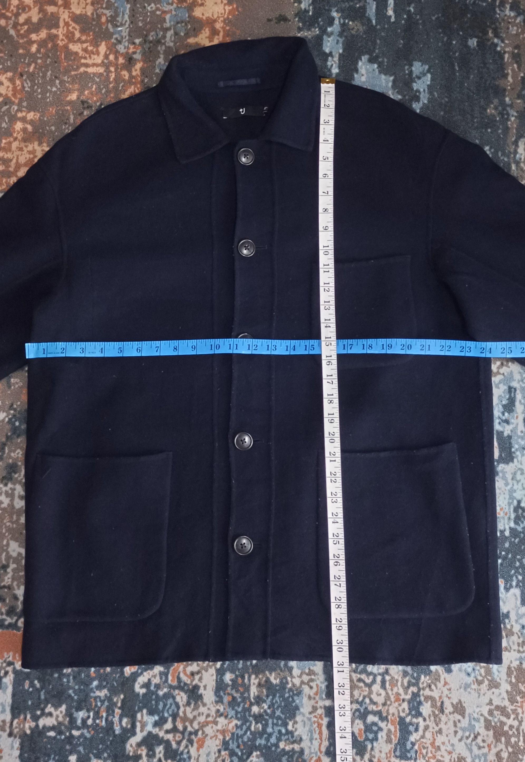 Jil Sander Jil Sander Uniqlo Wool Jacket Size US XL / EU 56 / 4 - 12 Thumbnail