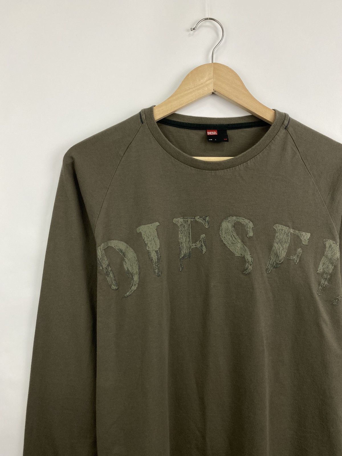 Diesel Vintage 90s Diesel Japan Style Rare Retro Long Sleeve Hype Size US M / EU 48-50 / 2 - 2 Thumbnail
