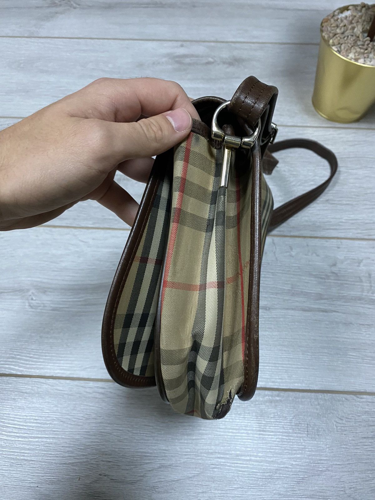 Burberry Burberrys vintage Nova Check shoulder bag cross body Size ONE SIZE - 16 Thumbnail