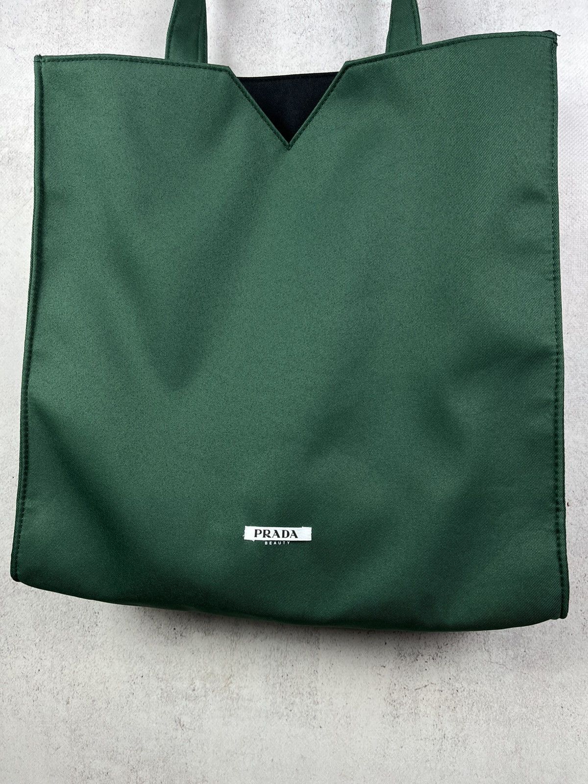 Prada Prada Beauty Forest Green Tote Shoulder Bag Hype Y2K Rare Size ONE SIZE - 3 Thumbnail