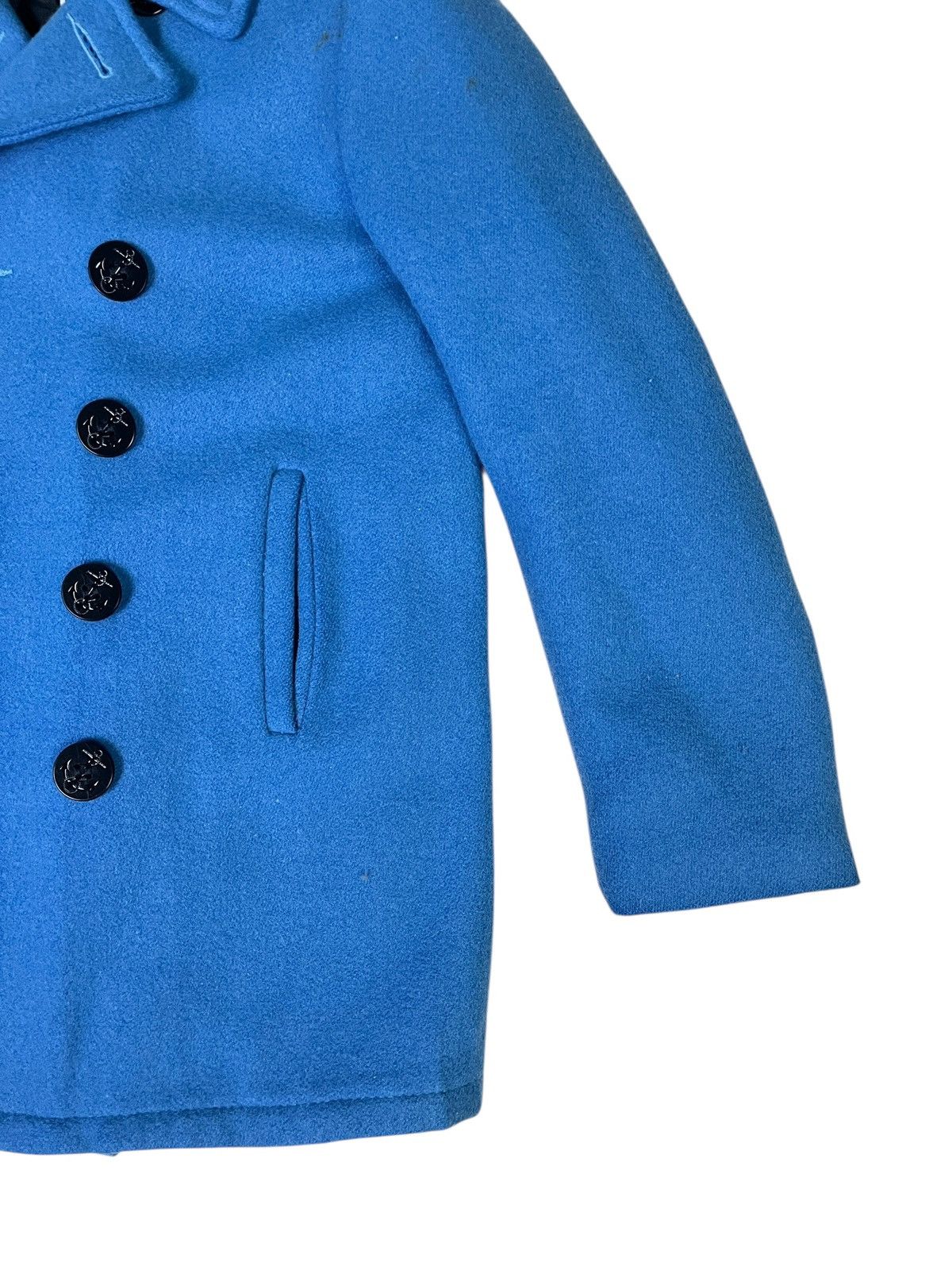 Schott Schott Pea Jacket Made in USA Re B’2nd Wool Coat Size US S / EU 44-46 / 1 - 5 Thumbnail