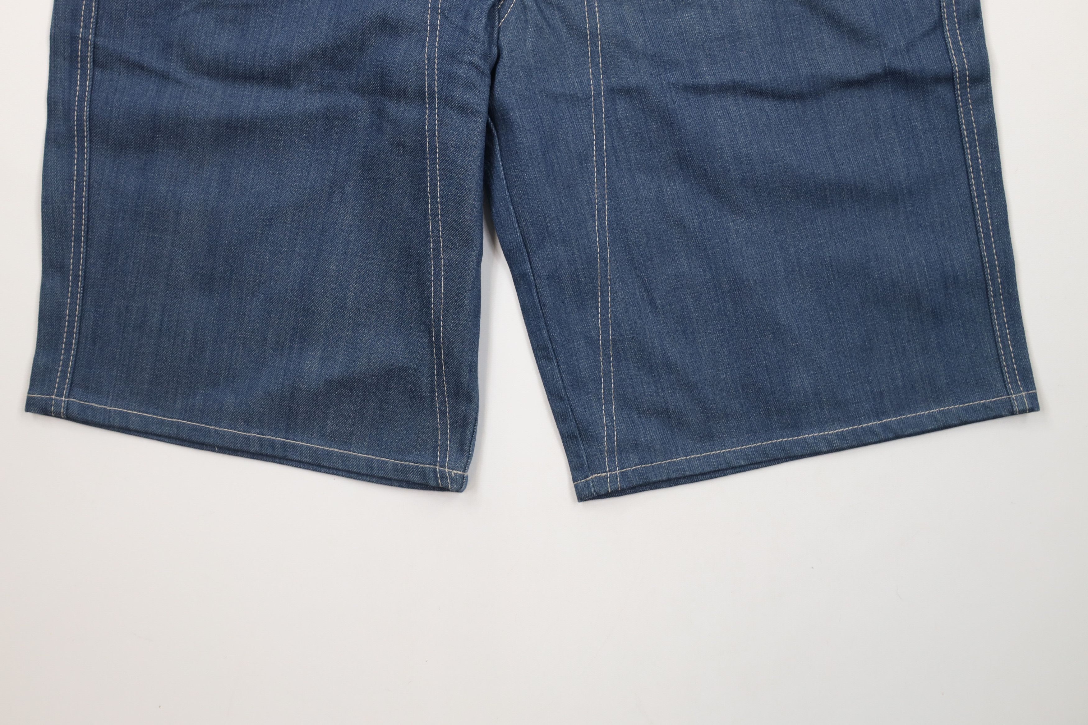 Marithe + Francois Girbaud × Vintage Deadstock Vintage 90s Marithe Francois Girbaud Jean Shorts Size US 32 / EU 48 - 4 Thumbnail