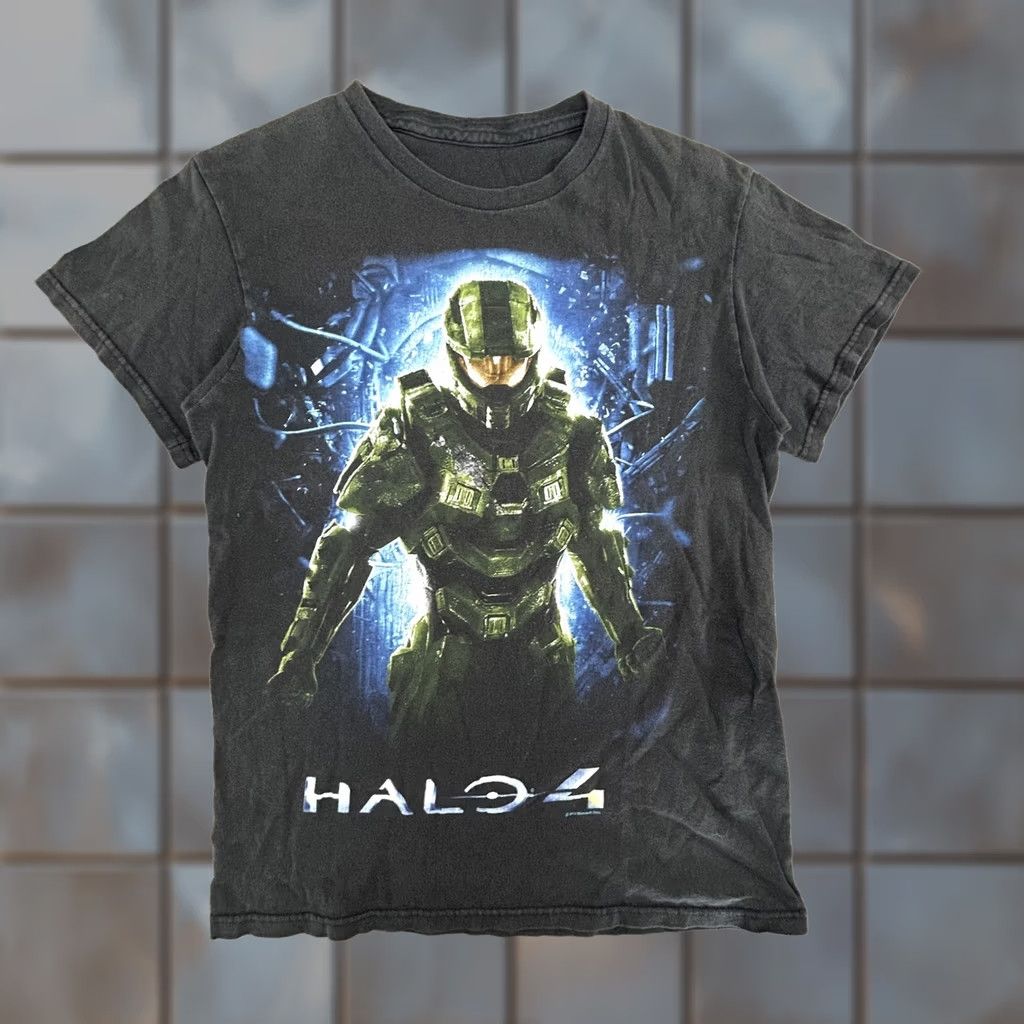Halo VINTAGE Halo 4 Shirt Mens Small Black 2012 Master Chief Graphic Tee Gamer Xbox Size US S / EU 44-46 / 1 - 1 Thumbnail