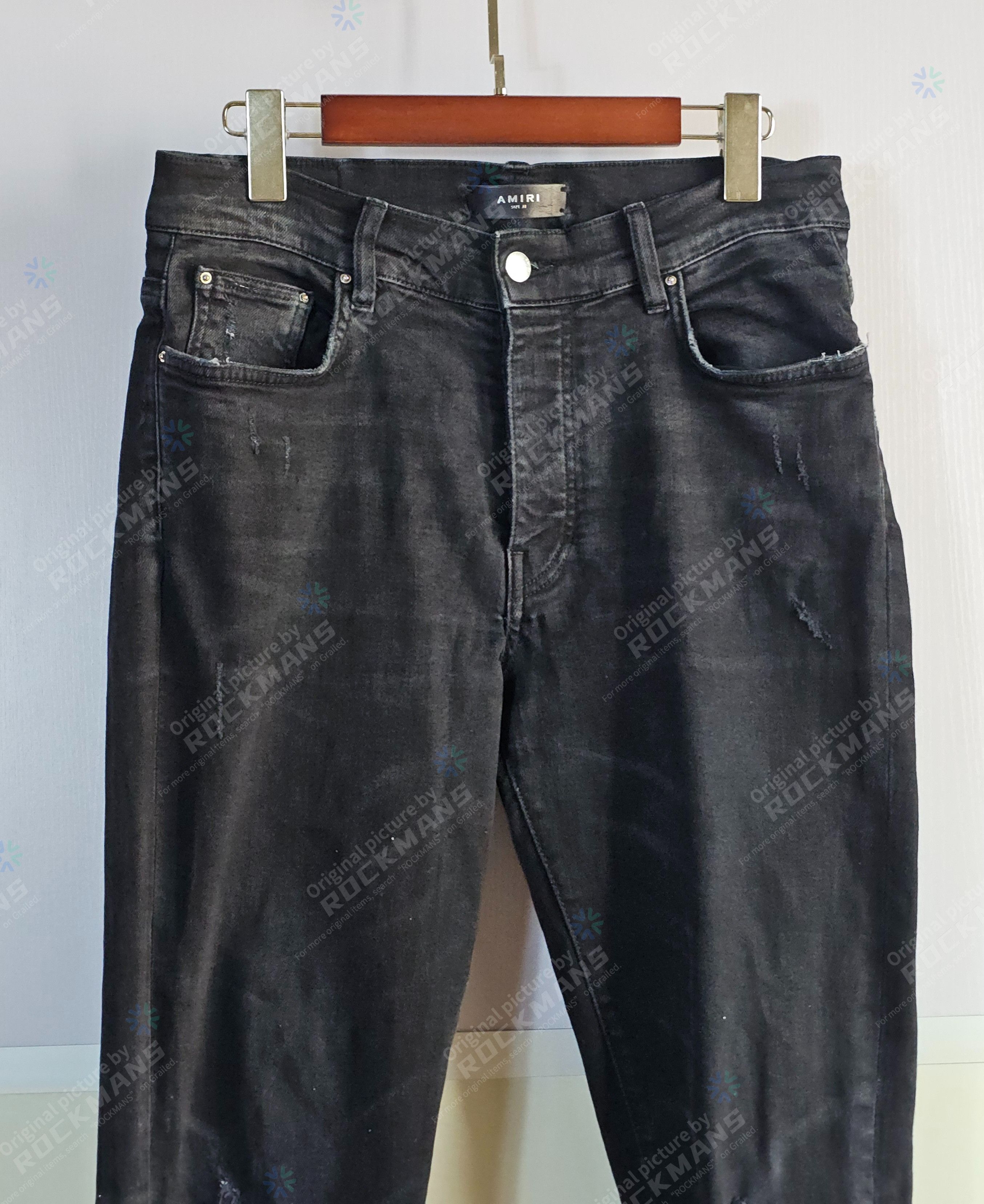 Amiri Amiri Skinny Ripped Jeans Size 31 Size US 31 - 2 Thumbnail