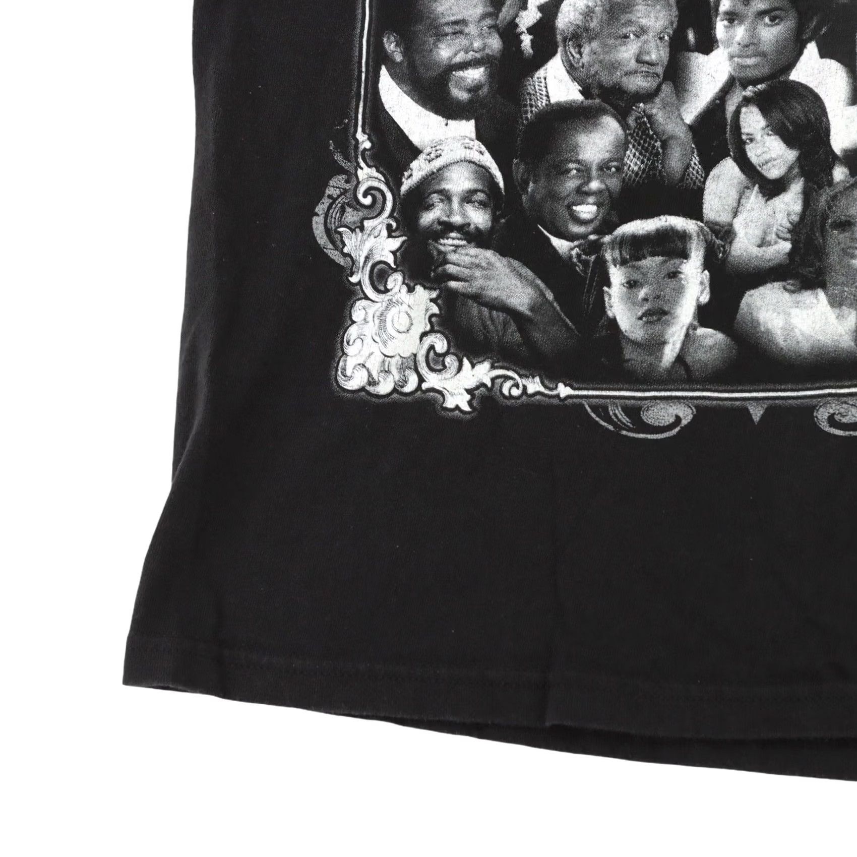 Vintage In memory Of Gone But Not Forgotten Tupac Whitney Rick James T-Shirt Large Black Mens Size L Size US L / EU 52-54 / 3 - 7 Thumbnail