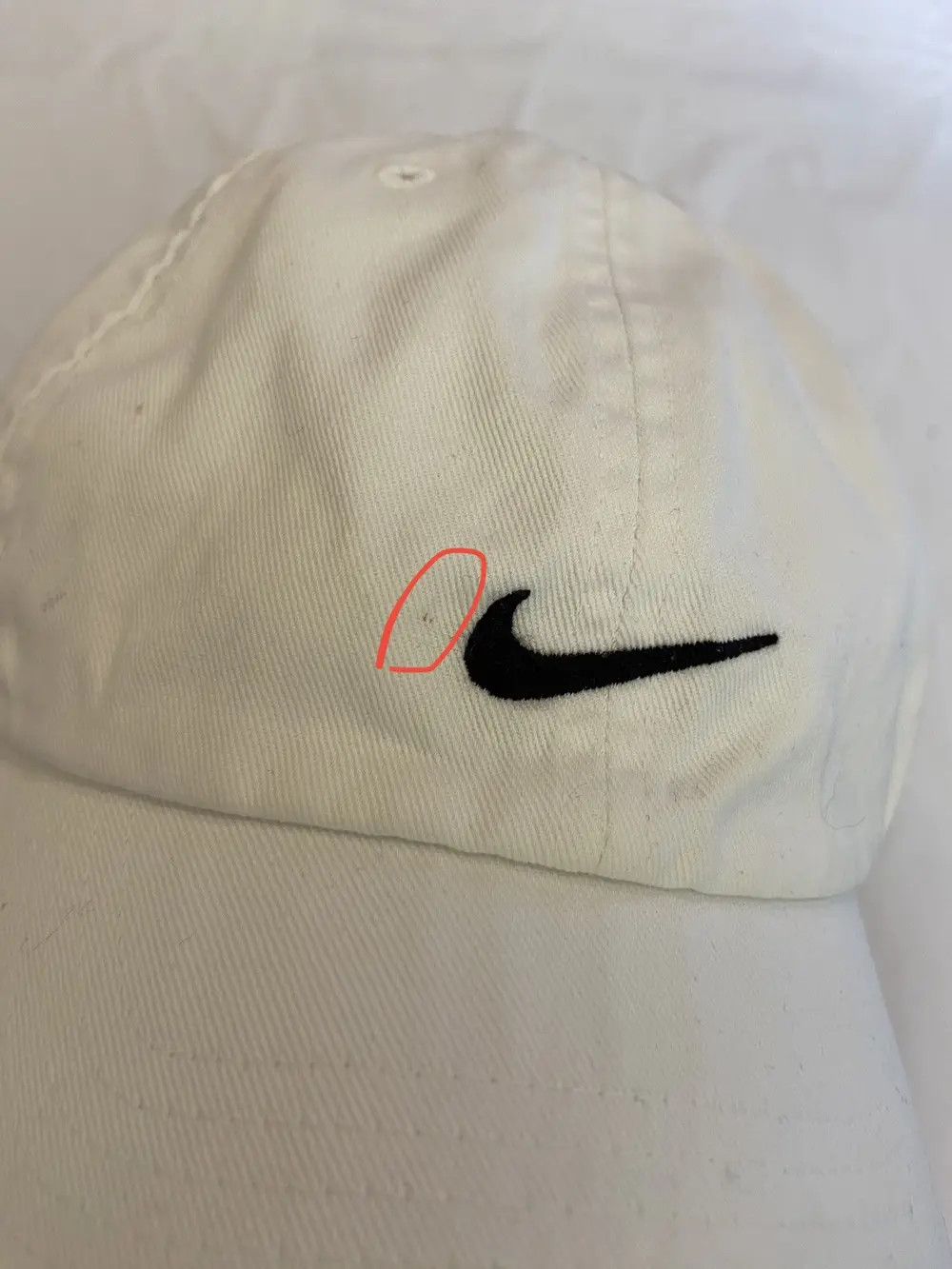 Nike VINTAGE 90’S NIKE SWOOSH HAT CAP Y2K JAPANESE SKATE DRILL Size ONE SIZE - 13 Thumbnail