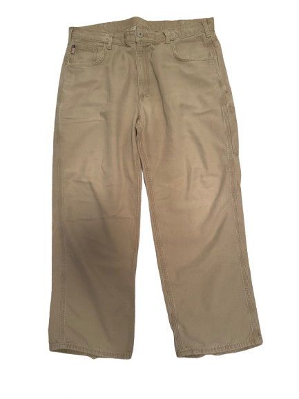 Carhartt × Vintage Vintage 90s Baggy Distressed Carhartt carpenter Pants Size US 40 / EU 56 - 1 Thumbnail