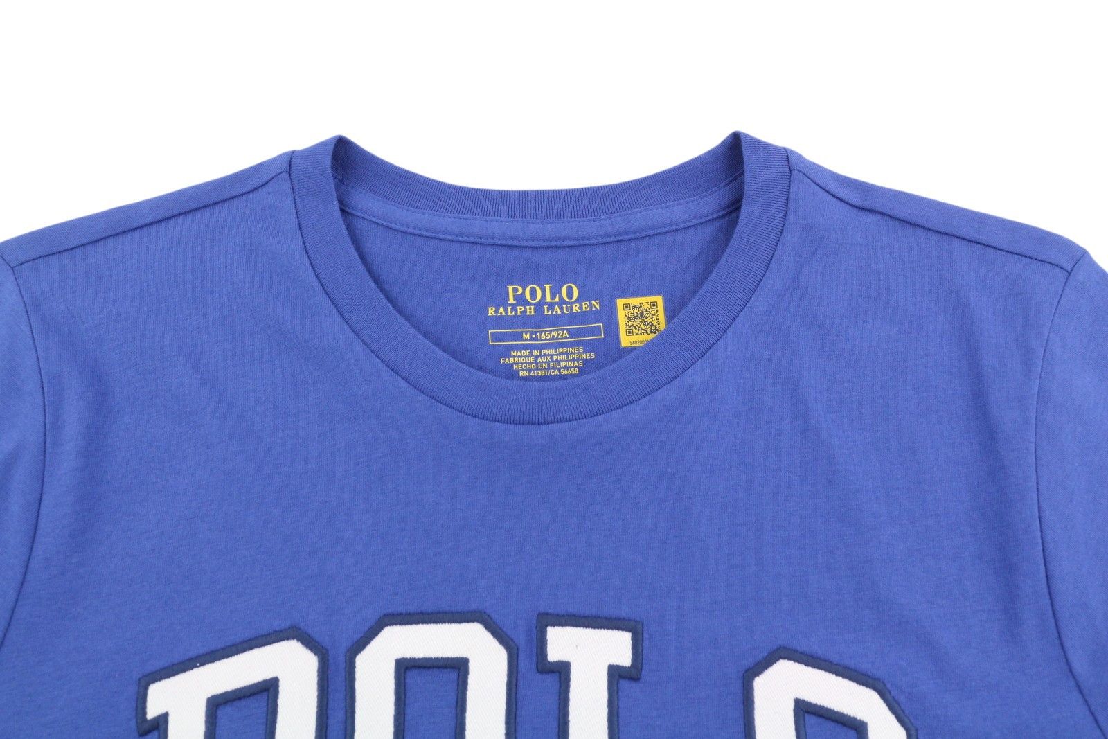 Polo Ralph Lauren M Blue Short Sleeve Crew Neck Tricot T-Shirt 84721 Size M / US 6-8 / IT 42-44 - 4 Thumbnail