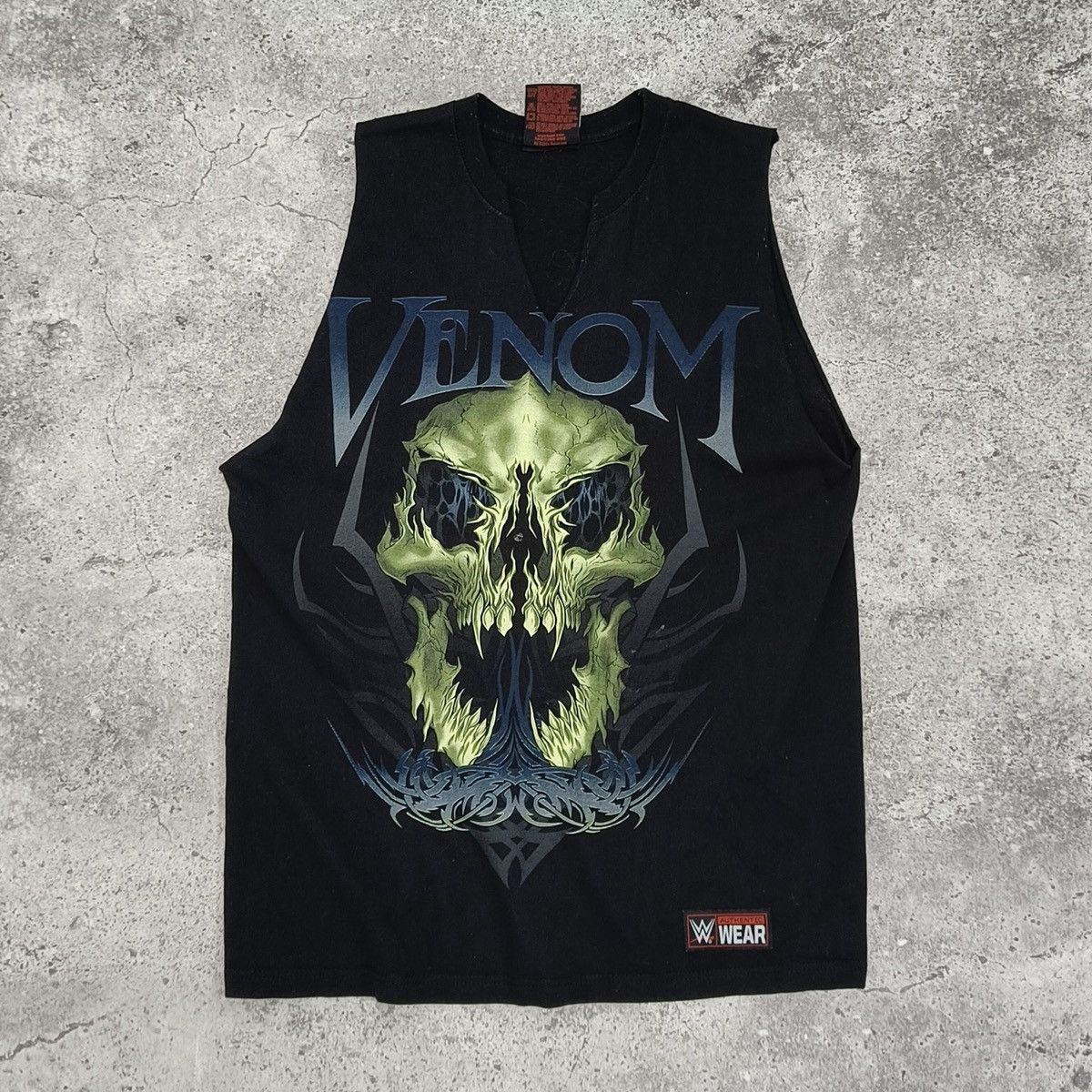 WWE Vintage 00s WWE Randy Orton Venom In My Veins y2k wrestling Size US M / EU 48-50 / 2 - 1 Thumbnail