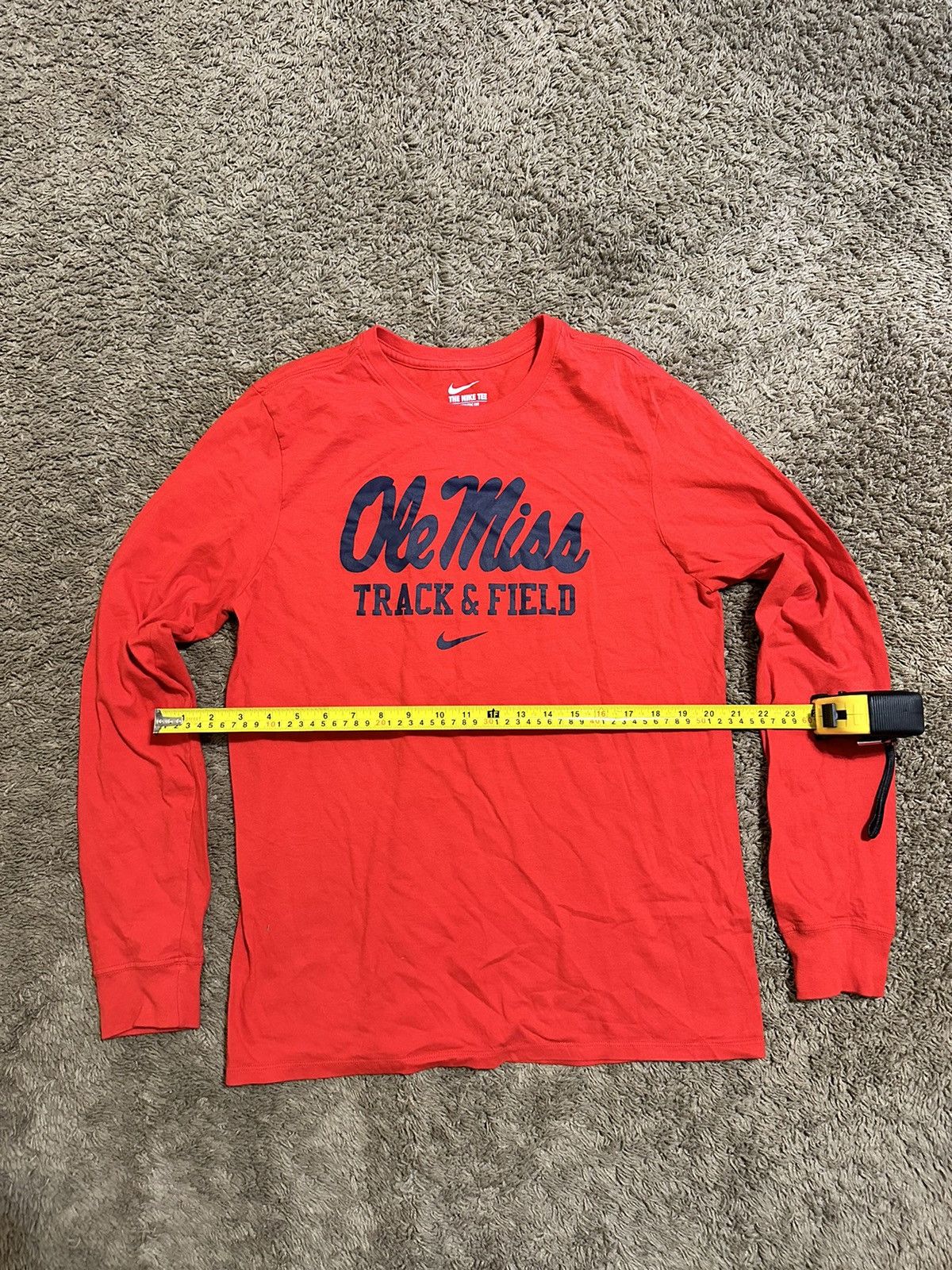 NCAA × Vintage Vintage NCAA Ole Miss “track & field” shirt 00s size medium Size US M / EU 48-50 / 2 - 4 Thumbnail