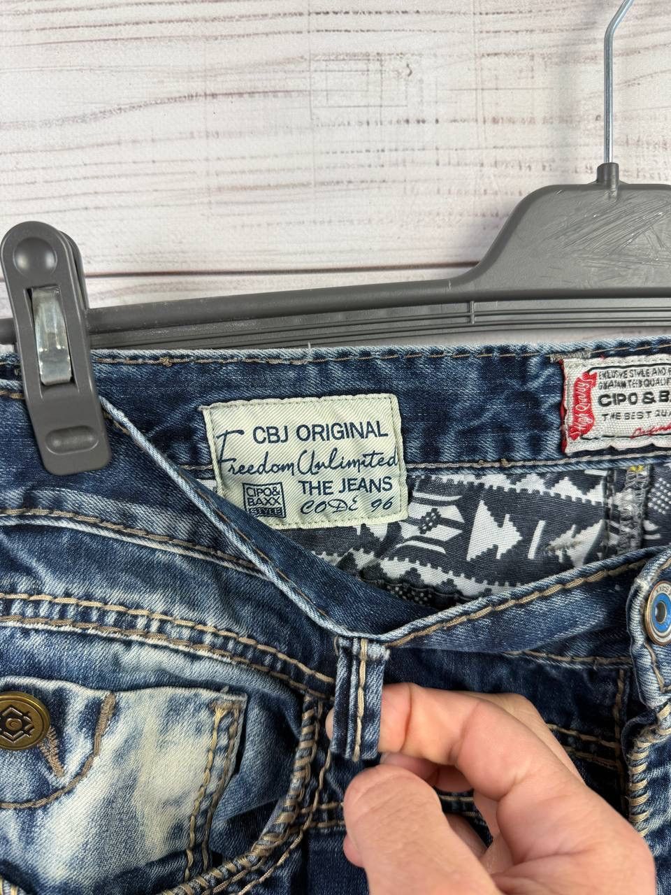 Japanese Brand Avant Garde Cipo Baxx Jeans Dragons Japanese Style Denim Size US 32 / EU 48 - 11 Thumbnail