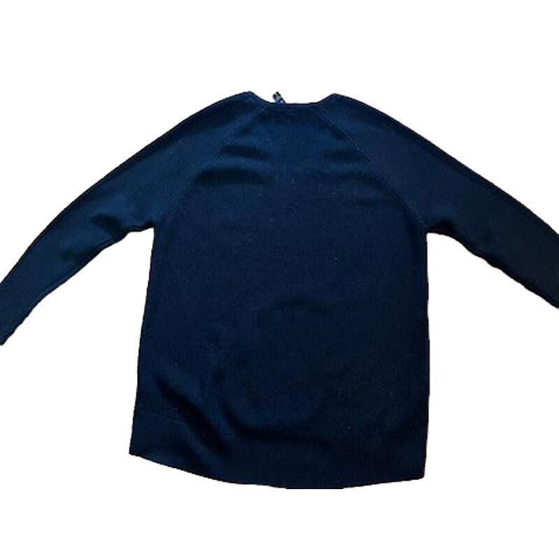 Designer Athleta V-Neck Pullover Sweater Navy Blue Size Small Size S / US 4 / IT 40 - 2 Thumbnail