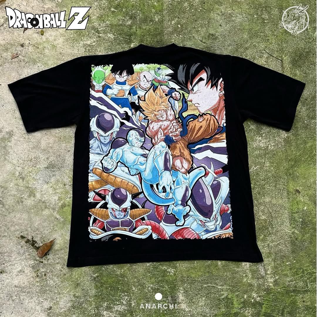 Anime × Japanese Brand Rare 🔥 Goku SSJ x Frieza Modern T-shirt Size US XL / EU 56 / 4 - 2 Thumbnail