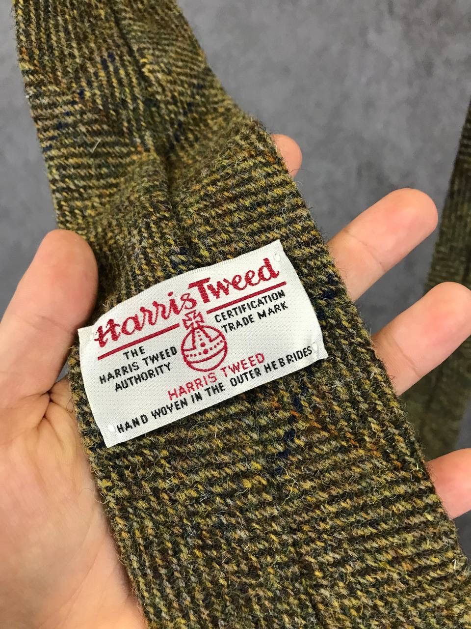 Harris Tweed Harris Tweed tie Size ONE SIZE - 2 Thumbnail
