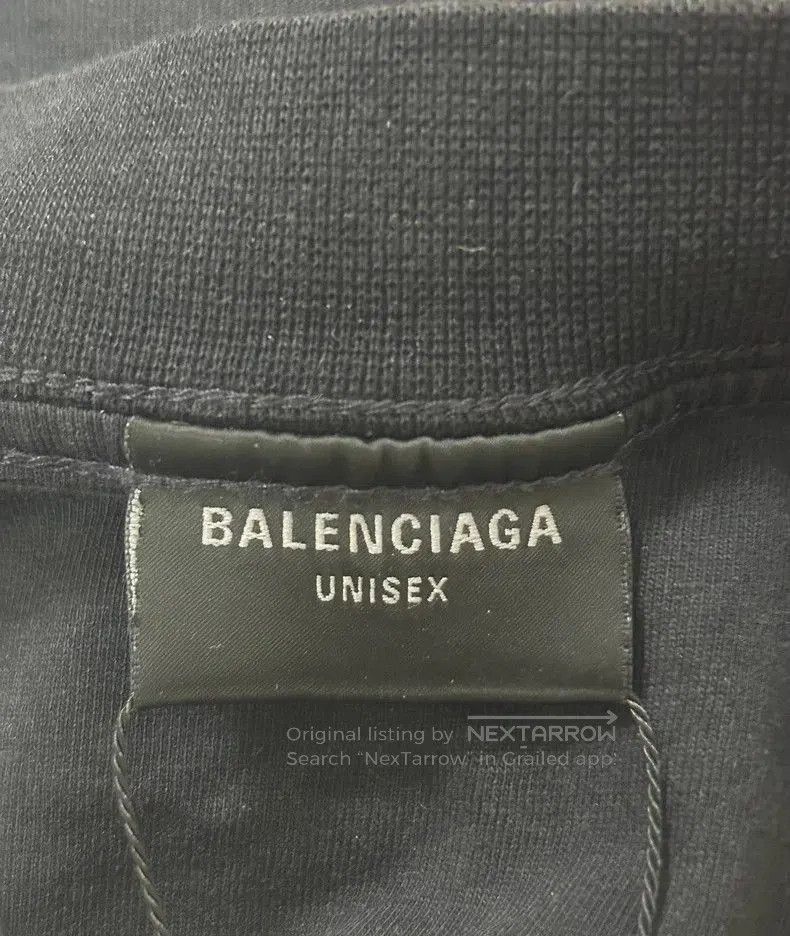 Balenciaga Balenciaga Inside-Out Short Sleeve T-Shirt. Size US XL / EU 56 / 4 - 6 Thumbnail