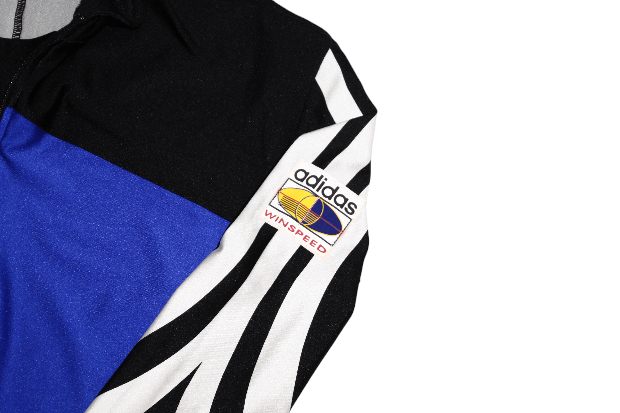 Adidas RARE💥80's 90's Adidas Cycling Winspeed 1/3 Zip L/S Jersey Size US L / EU 52-54 / 3 - 6 Thumbnail