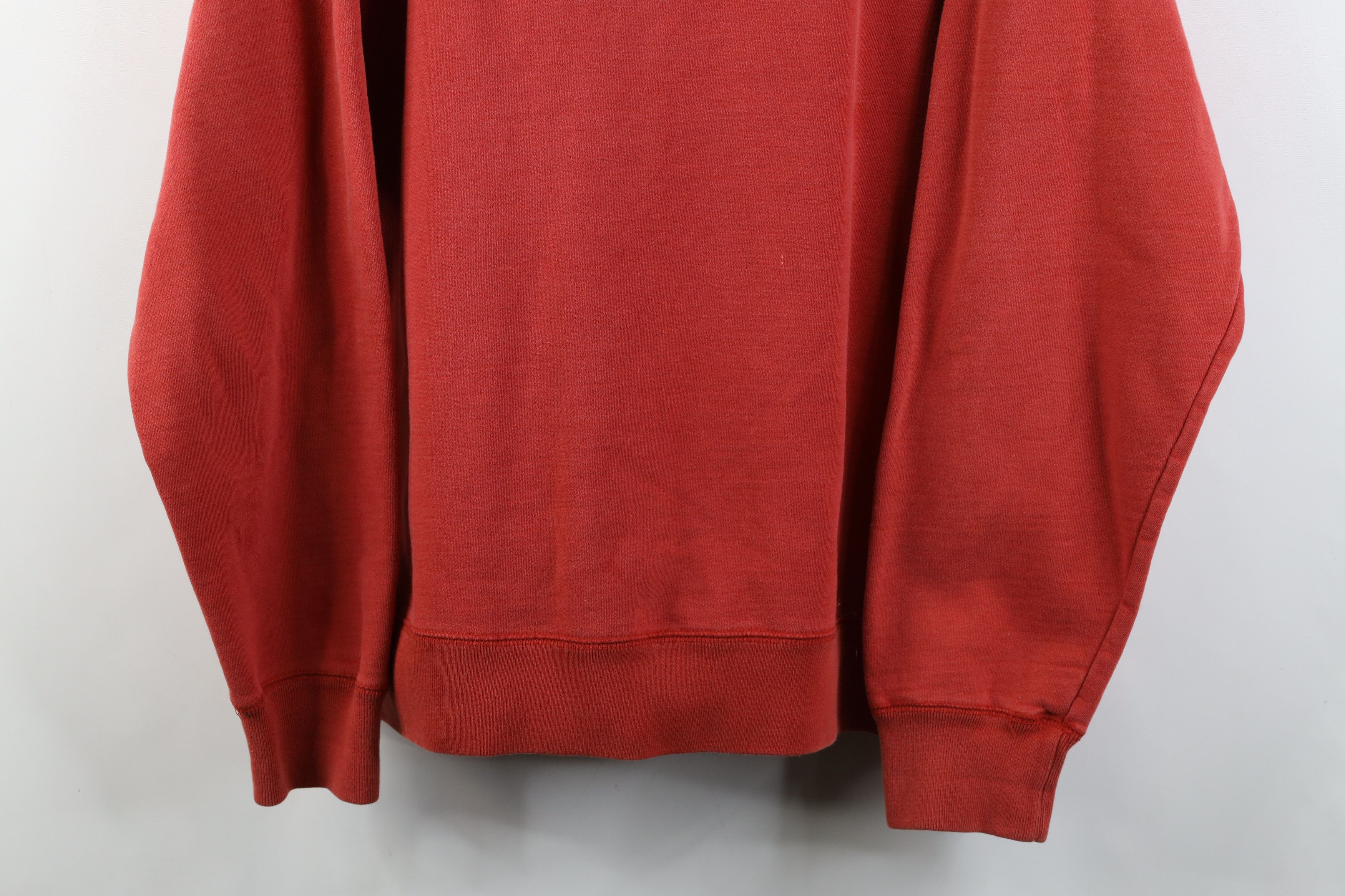 Gap Vintage 90s Y2K Gap Spell Out Heavy Crewneck Sweatshirt Red Size US XL / EU 56 / 4 - 3 Thumbnail