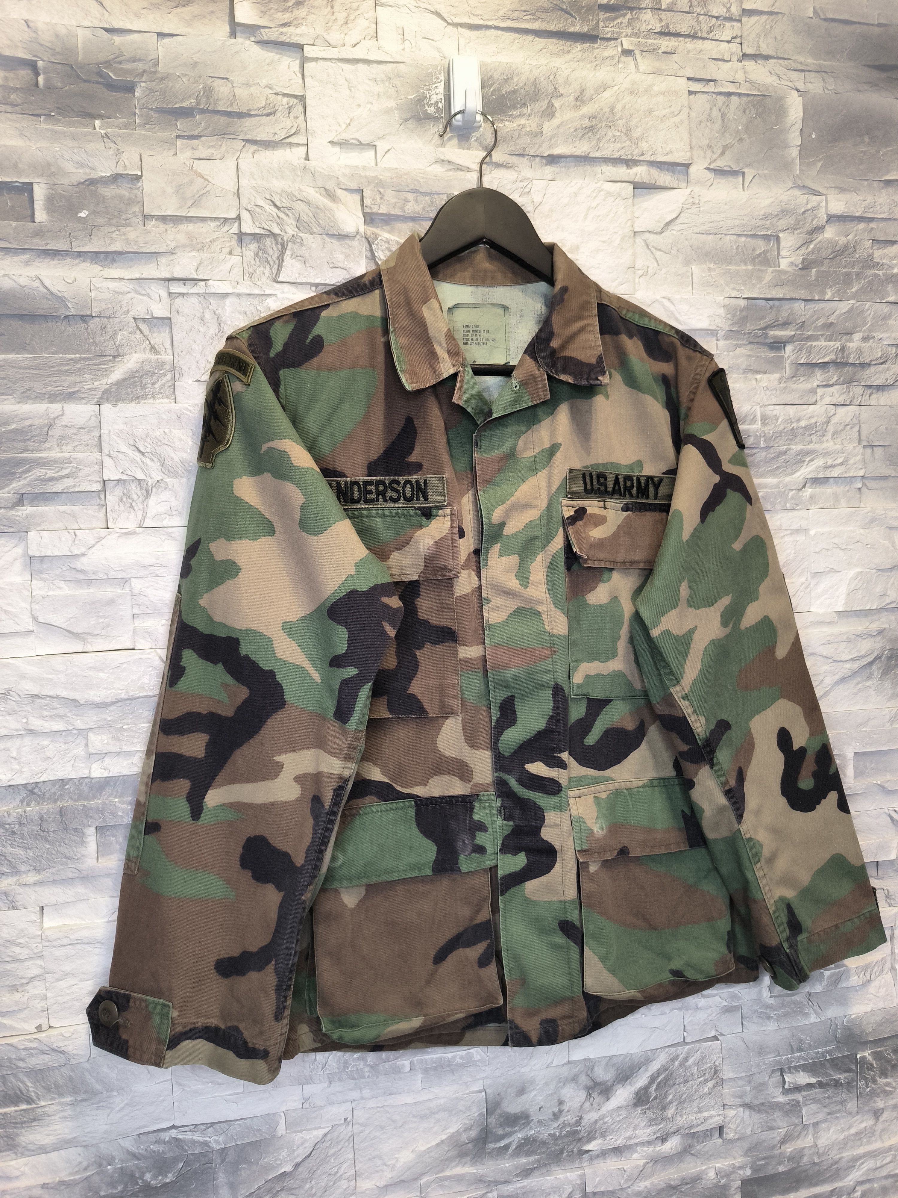 Other Vintage USA Army Airborne Jacket Camo Size US S / EU 44-46 / 1 - 3 Thumbnail