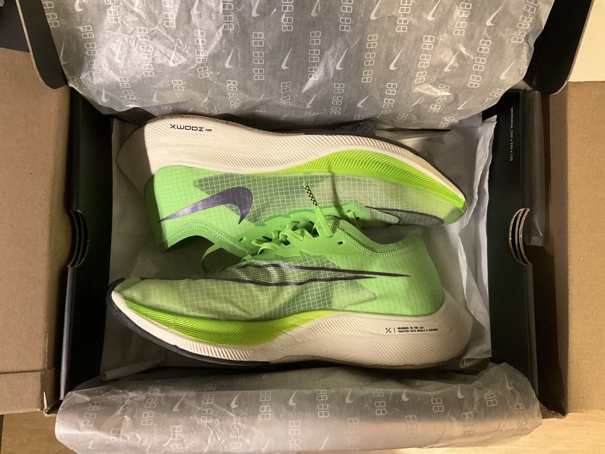 Nike Nike ZoomX Vaporfly Next% Electric Green Size US 9 / EU 42 - 5 Thumbnail