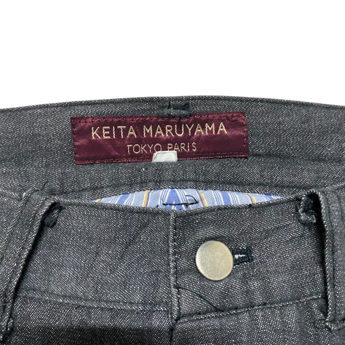 KEITAMARUYAMA Kieta Maruyama Denim Hybrid Wide Leg Baggy Pants Size US 32 / EU 48 - 6 Thumbnail