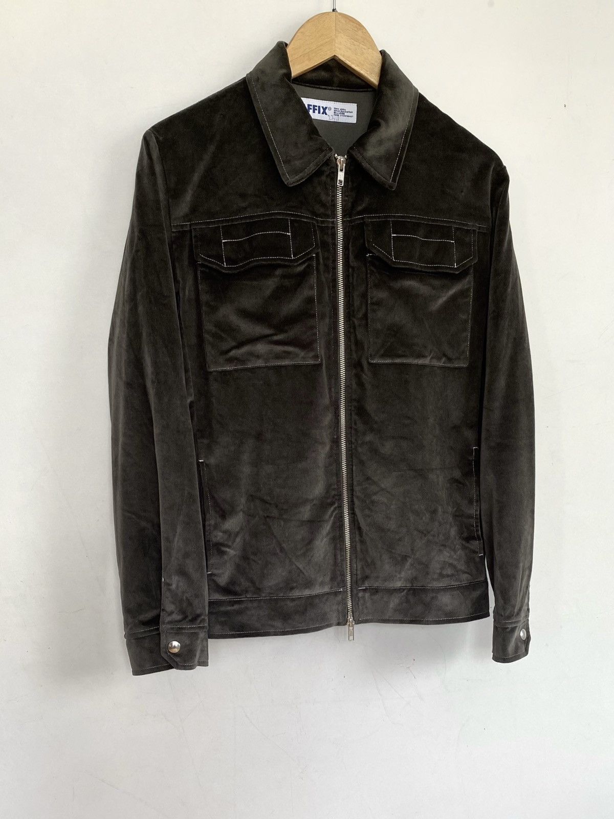 AFFXWRKS 🔥F/W 18 Affix Works (Kiko Kostadinov) Velvet Service Jacket Size US M / EU 48-50 / 2 - 2 Thumbnail