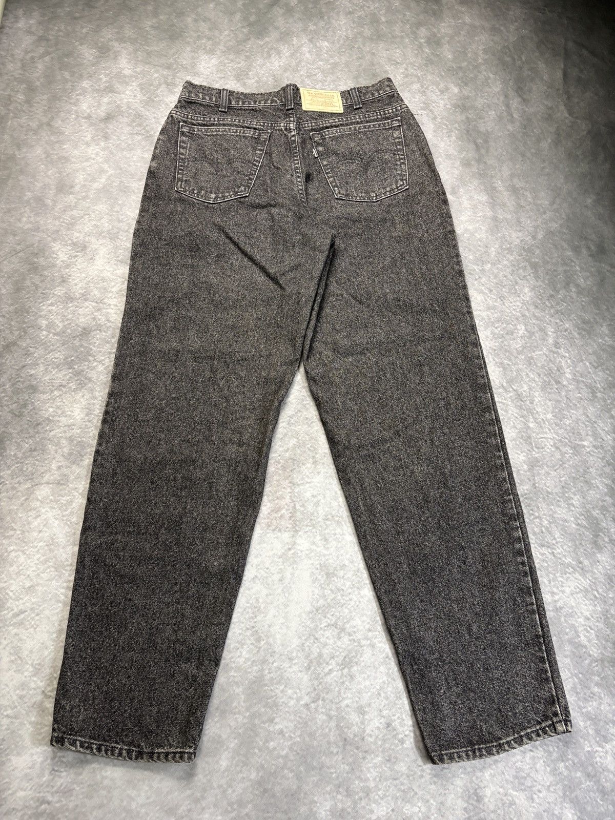 Levi's × Vintage 1980s Levi’s Jeans 80s Vintage Acid Wash Stone Black Tab Size US 31 - 15 Thumbnail