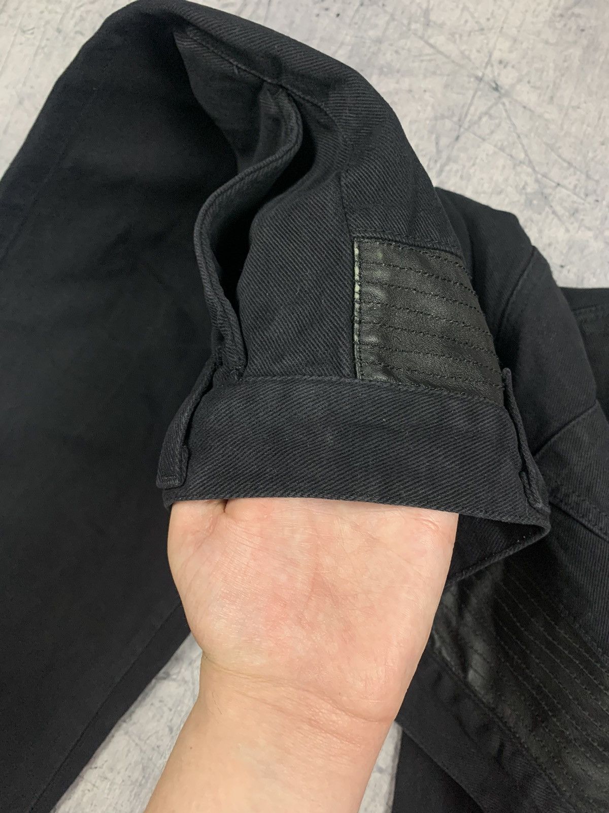 John Richmond Men’s Designer John Richmond Black Straight Jeans Size 35 Size US 35 - 9 Thumbnail