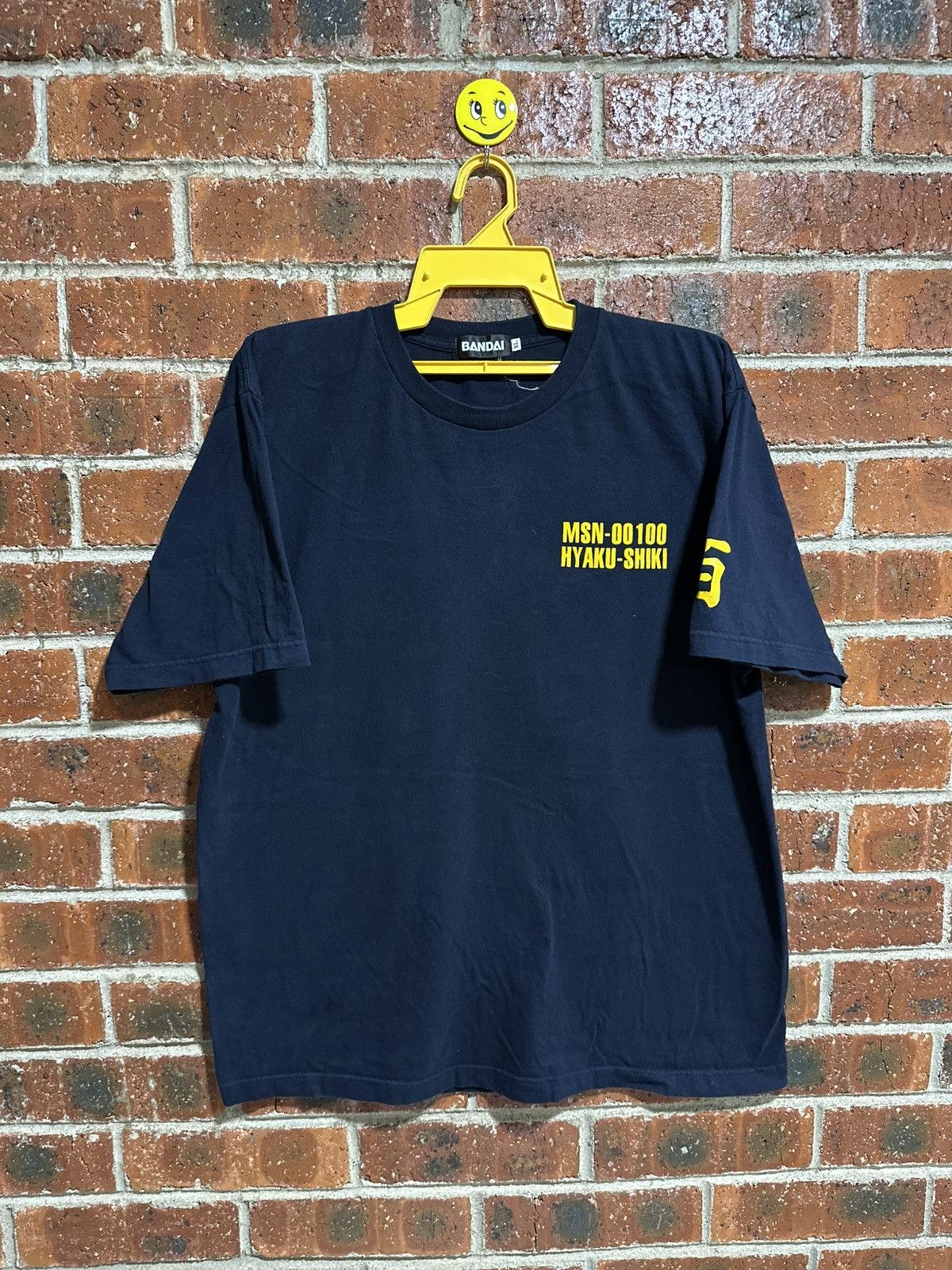 Anime × Japanese Brand × Vintage Vintage Gundam Msn-00100 Hyaku-Shiki Faded Tee Size US XL / EU 56 / 4 - 2 Thumbnail