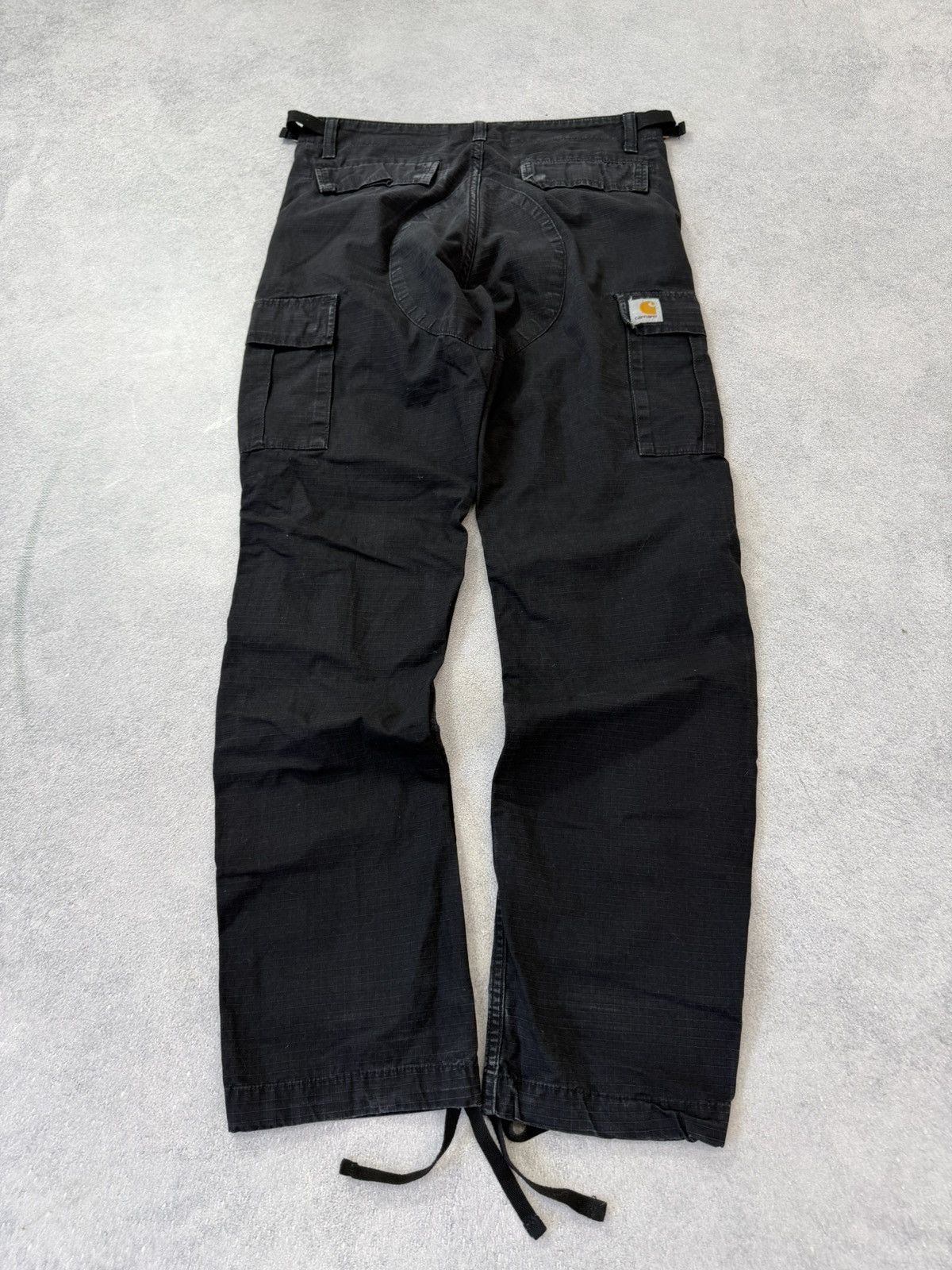 Carhartt vtg carhartt work cargo carpenter distressed washed pants Size US 30 / EU 46 - 1 Thumbnail