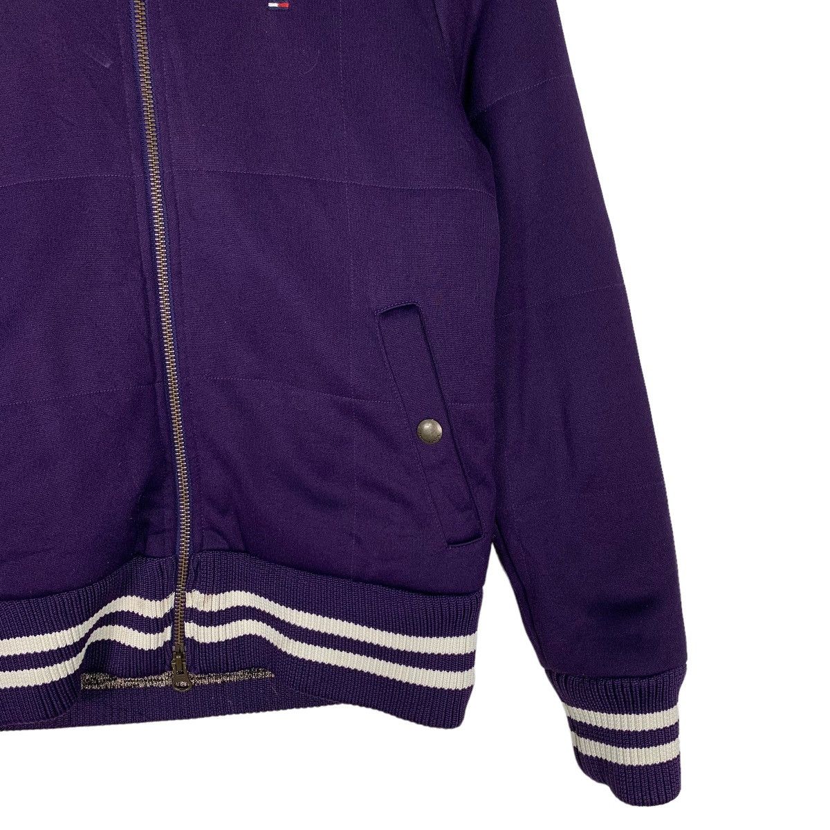 Tommy Hilfiger TOMMY GIRL Fur Hoodie Purple Jacket #0310-C14 Size S / US 4 / IT 40 - 5 Thumbnail