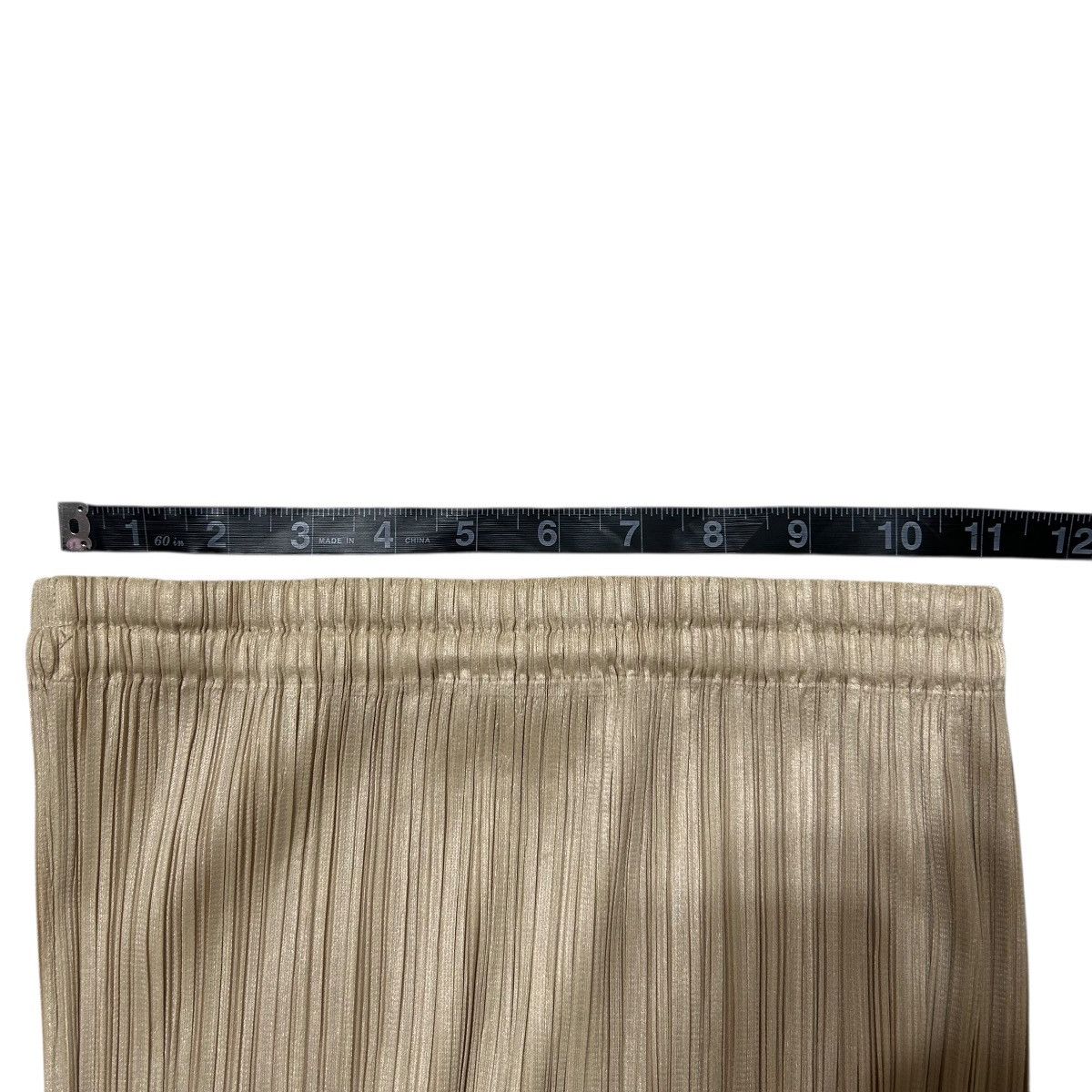Pleats Please Issey Miyake 700 PLEATS PLEASE ISSEY MIYAKE skirt beige size 1 Size 22" - 9 Thumbnail