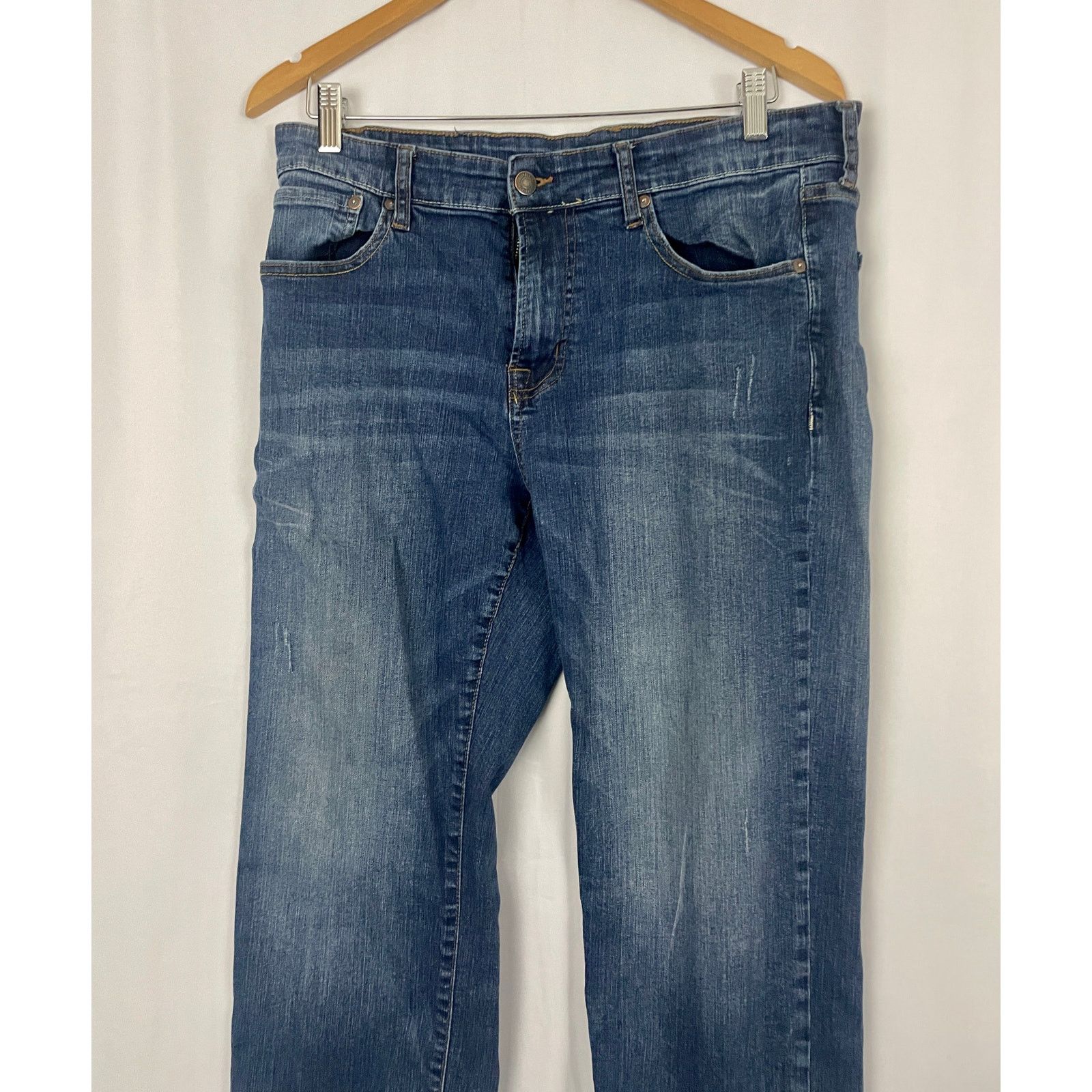 Aeropostale Aeropostale Blue Denim Straight Jeans 32X30 Men's Pants Size US 32 / EU 48 - 12 Thumbnail