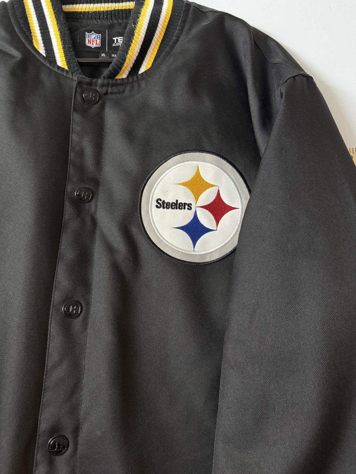 NFL Vintage 80s Pittsburgh Steelers NFL Football Jacket Size US XL / EU 56 / 4 - 1 Thumbnail