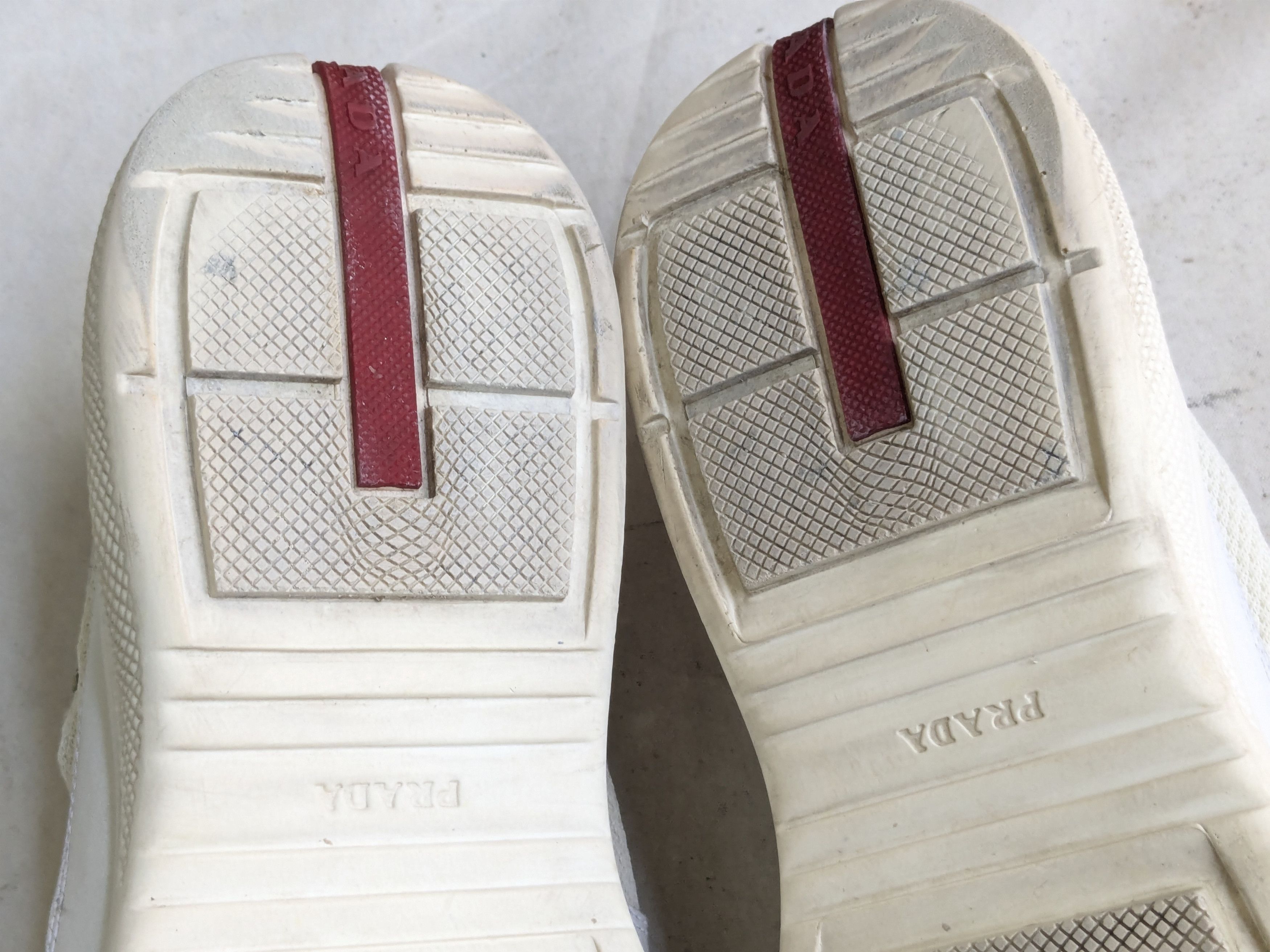 Prada Prada America's Cup White 8 Leather Low Top Size US 8 / EU 41 - 14 Thumbnail