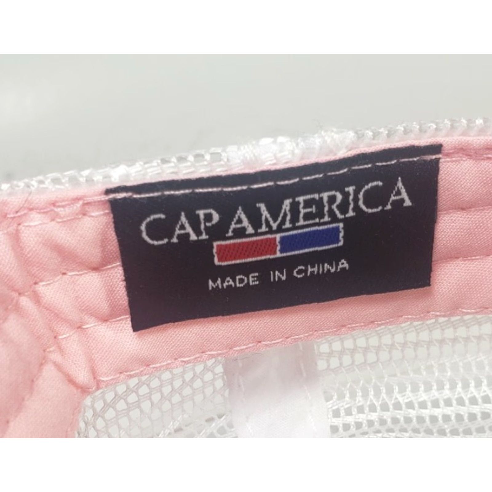 Pinko Cap America Maxyield Cooperative Hat Baseball Cap Pink Cotton Canvas Adjustable Unisex Adults Casual Workwear Farmers Farming Theme 90s? Size ONE SIZE - 8 Thumbnail