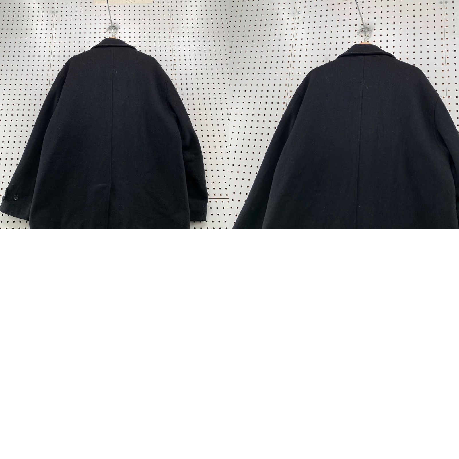 Vintage VINTAGE Aberdeen Overcoat Mens L Black Insulated Wool Coat Business Casual Long Winter Fall Outerwear Size US L / EU 52-54 / 3 - 10 Thumbnail