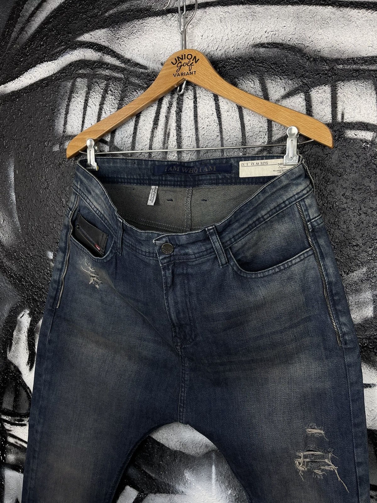 Diesel Diesel Eazee Relaxed Boyfriend Low Waist Jeans Women’s Size 32" / US 10 / IT 46 - 5 Thumbnail