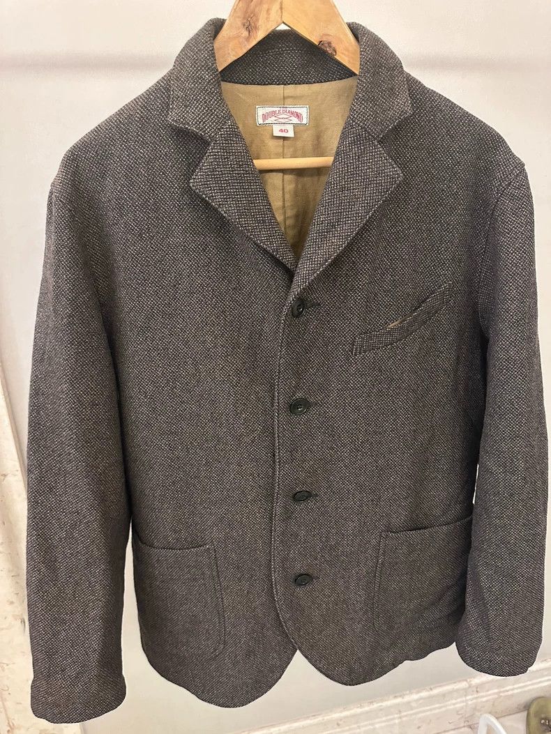 The Real McCoy's Wool Jacket with Small Collar and Four Buttons- DMC Size US M / EU 48-50 / 2 - 1 Thumbnail