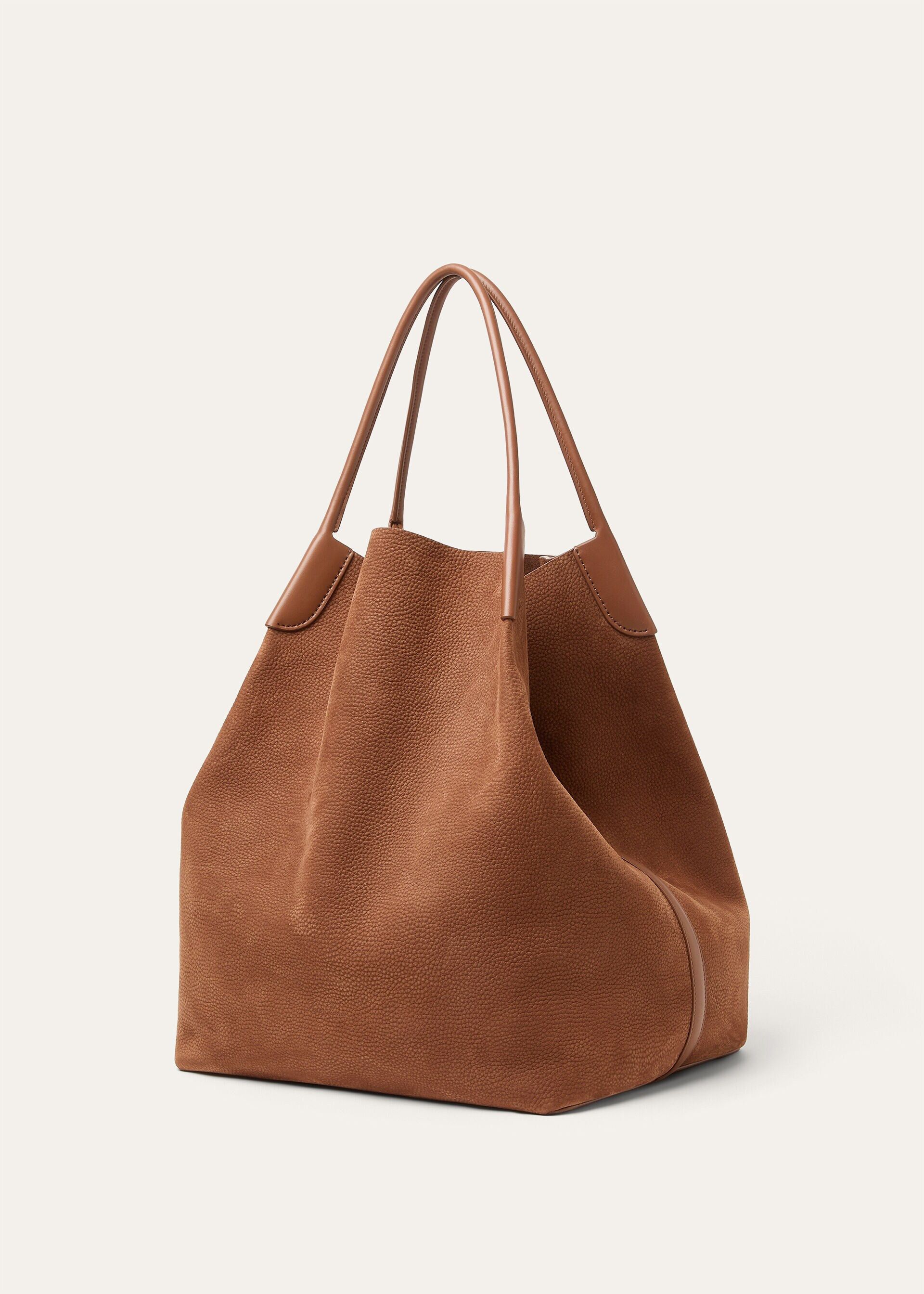 Loro Piana os11x0226 FAQ2838 Size: OS / Extra Large Bale Hobo Bag Brown Size ONE SIZE - 4 Thumbnail