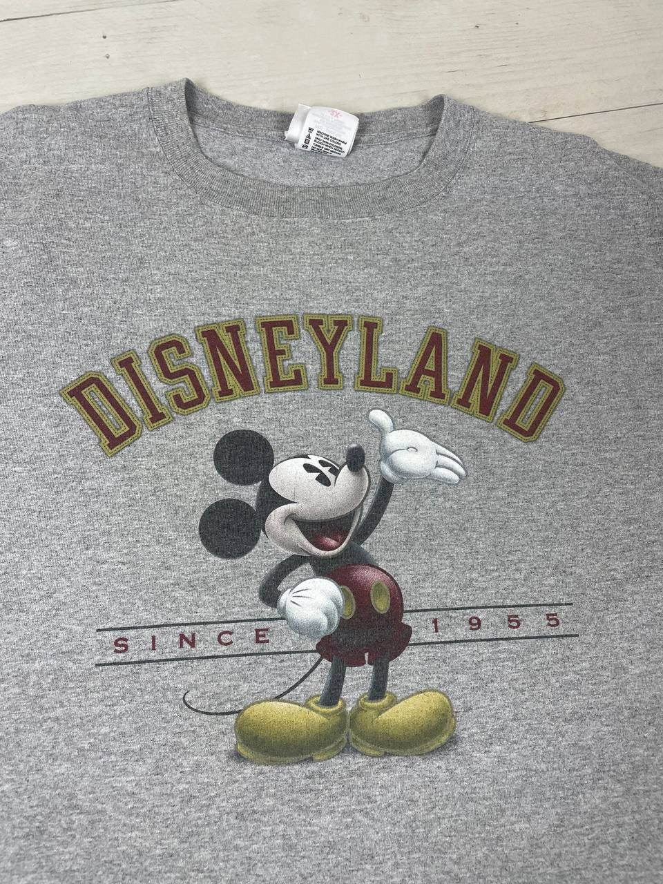 Disney Vintage Disneyland Since 1955 Mickey Mouse T Shirt Size US XXL / EU 58 / 5 - 4 Thumbnail
