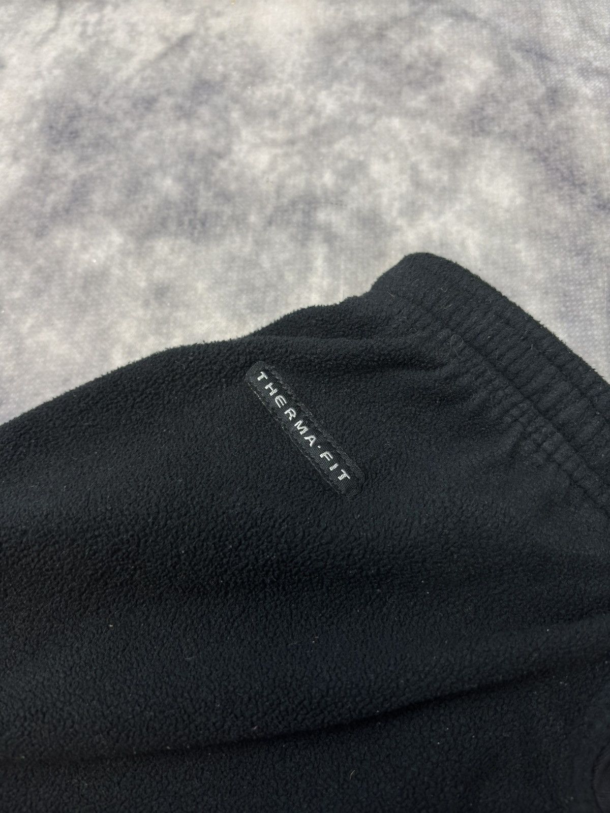 Nike Nike Vintage Drill Track Pants Black Fleece therma fit 90s Size US 32 / EU 48 - 6 Thumbnail