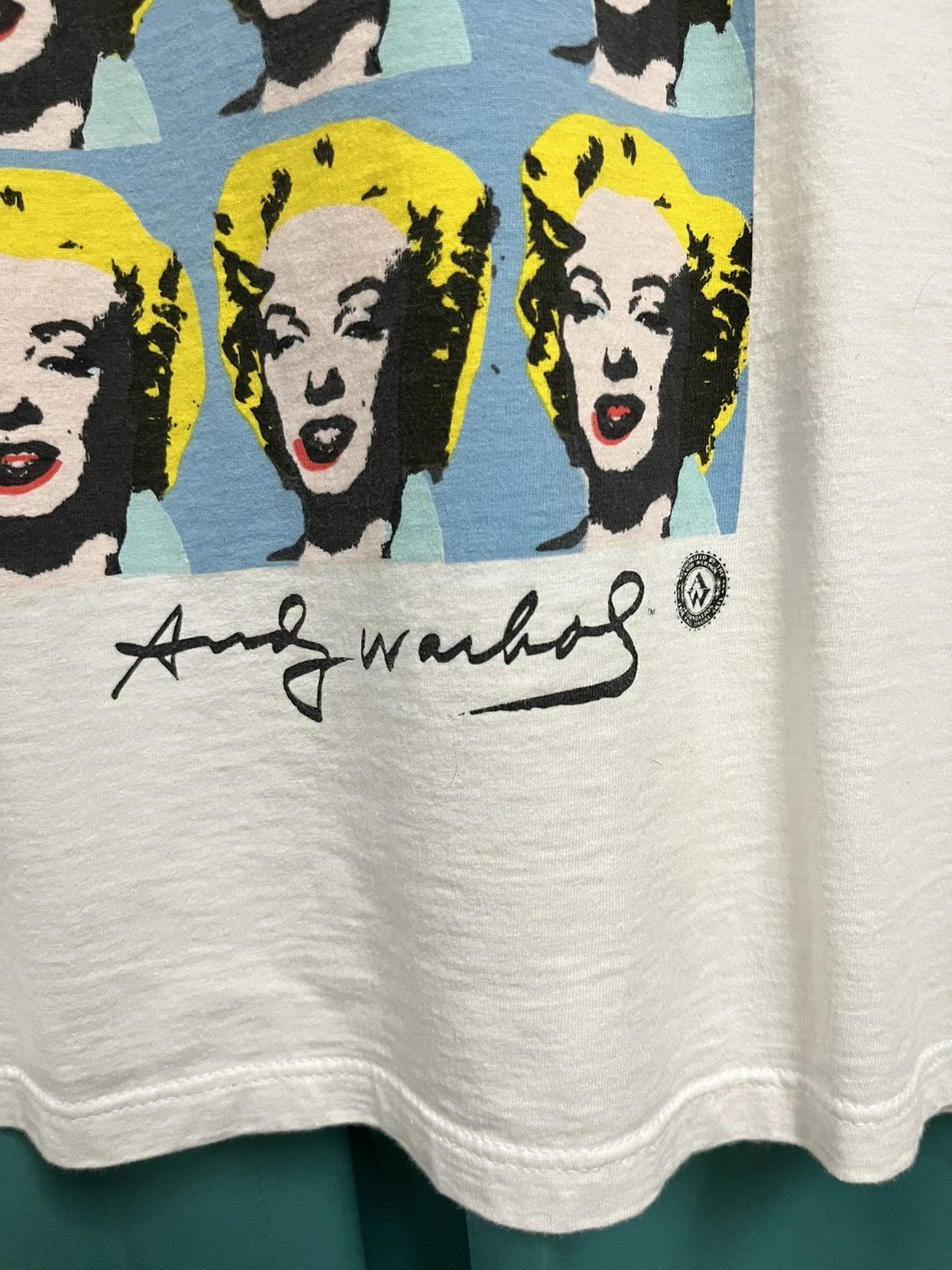 Andy Warhol Vintage Marilyn Monroe Andy Warhol 90s t shirt Size US XL / EU 56 / 4 - 4 Thumbnail