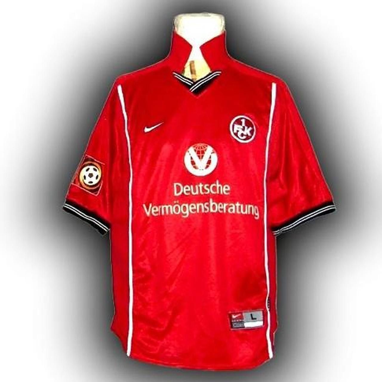 Nike 1.Fc Kaiserslautern Germany 1999 2000 Home Shirt Jersey Size US L / EU 52-54 / 3 - 3 Thumbnail